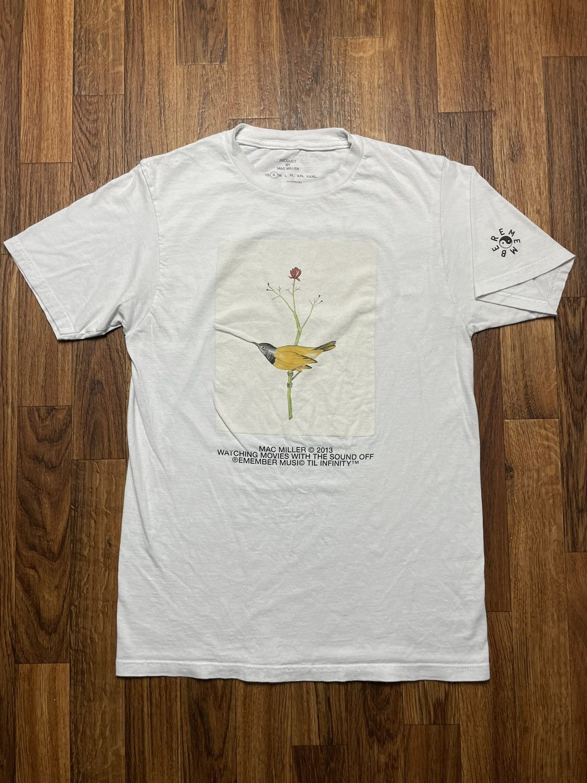 Mac Miller Mac Miller Shirt Women’s Small White Used Watching Movies Size S / US 4 / IT 40 - 1 Thumbnail