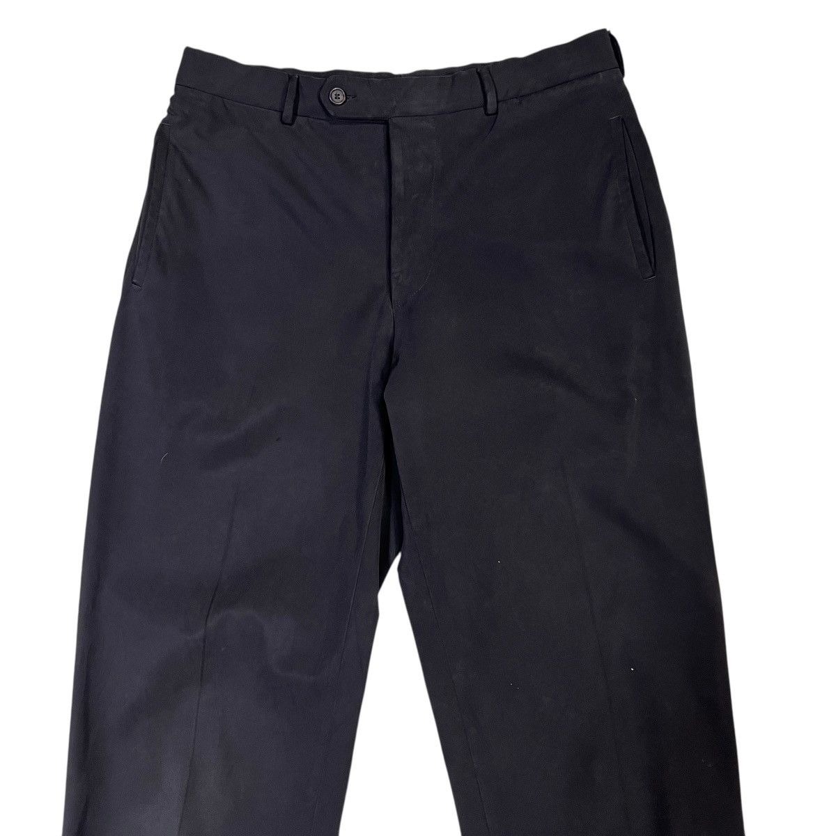 Prada 🔥 PRADA BLACK TROUSER PANT MADE IN ITALY Size US 34 / EU 50 - 3 Thumbnail