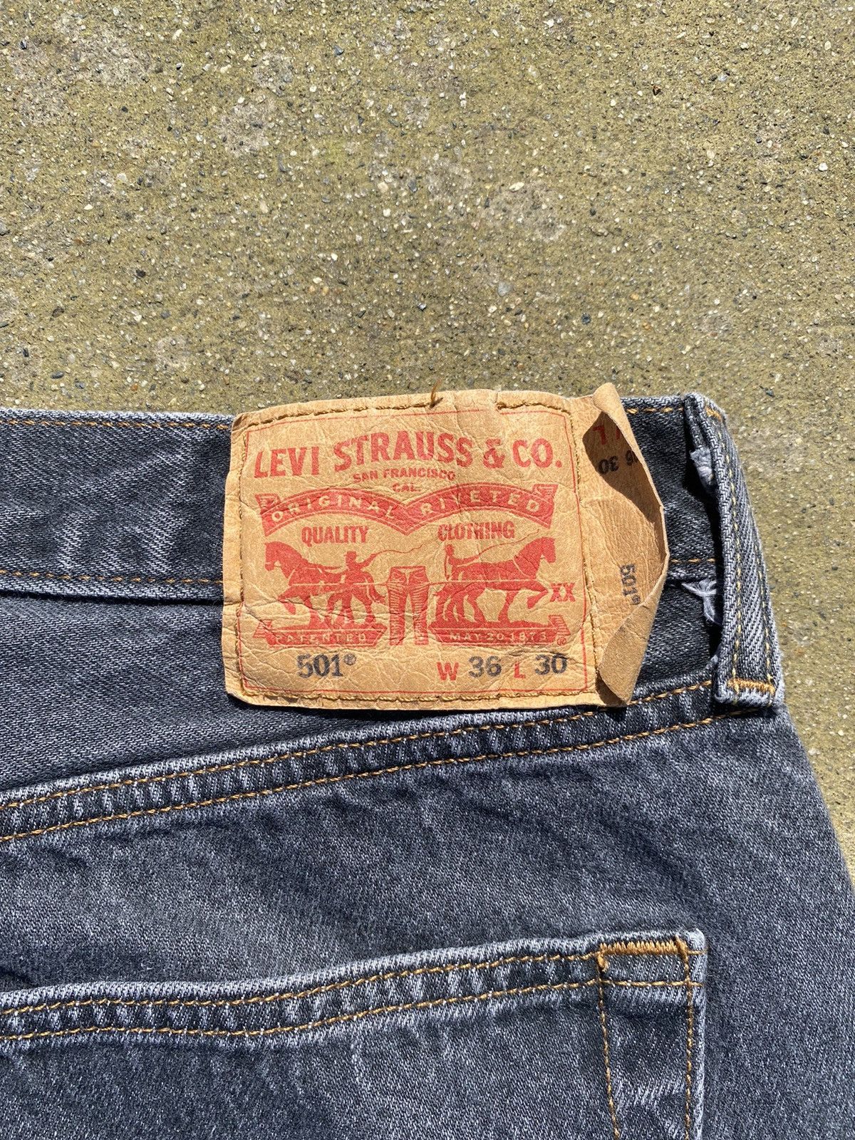 Levi's Vintage Levi’s 501s Size US 36 / EU 52 - 3 Thumbnail