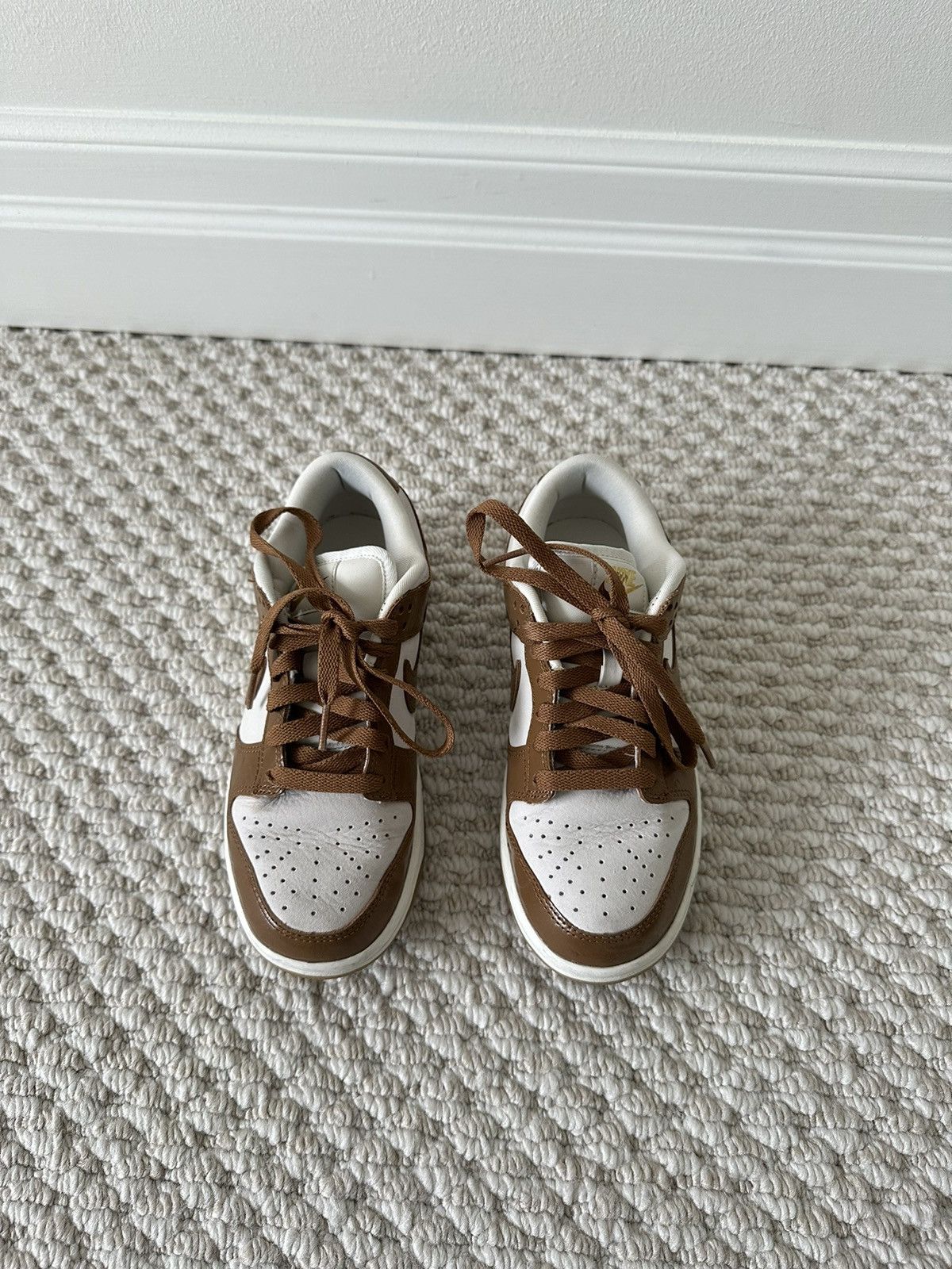 Nike Nike Dunk Low “Brown Ostrich” Sneaker Size US 5 / IT 35 - 2 Thumbnail