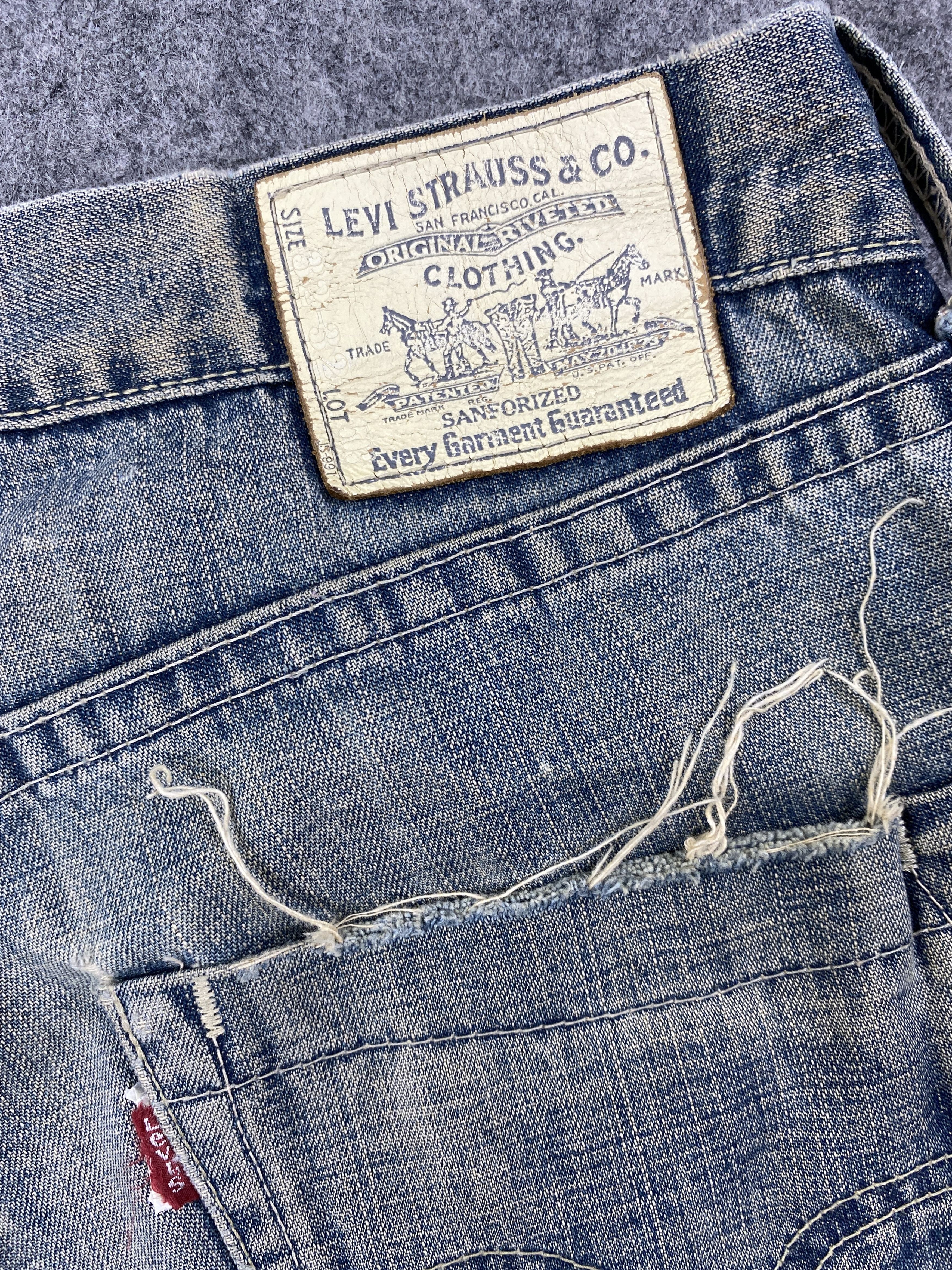 Levi's Faded Blue Multi Pocket Vintage Levi's 503 34x33 -JN2044 Size US 34 / EU 50 - 9 Thumbnail