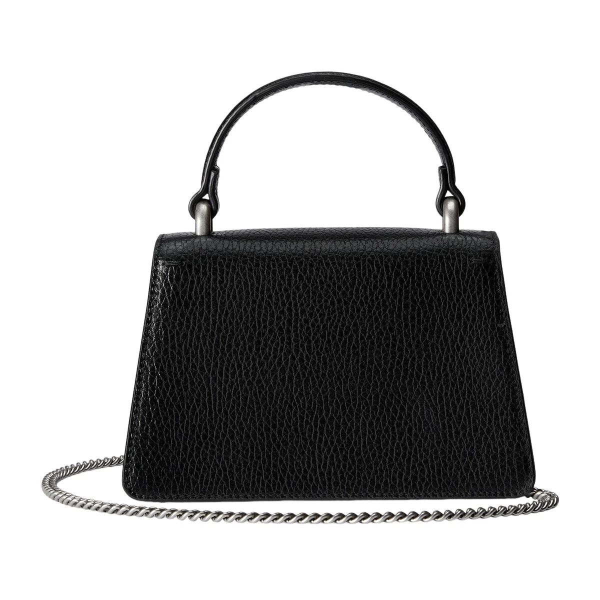 Gucci GUCCI Dionysus Mini Black Leather Top Handle New Authentic Size ONE SIZE - 2 Thumbnail