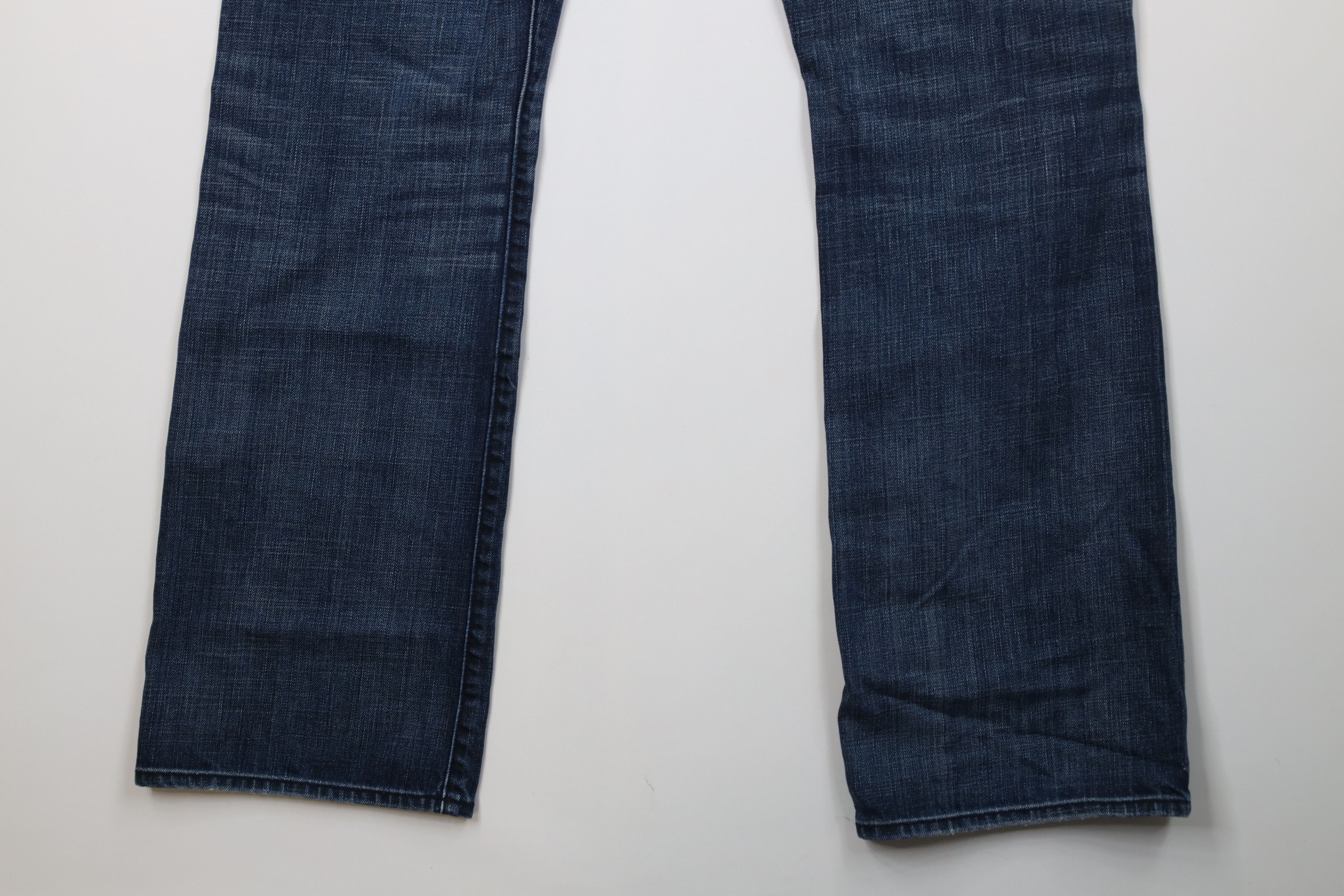Express Express Fit Rocco Low Rise Boot Cut Wide Leg Jeans Blue Size US 32 / EU 48 - 14 Thumbnail
