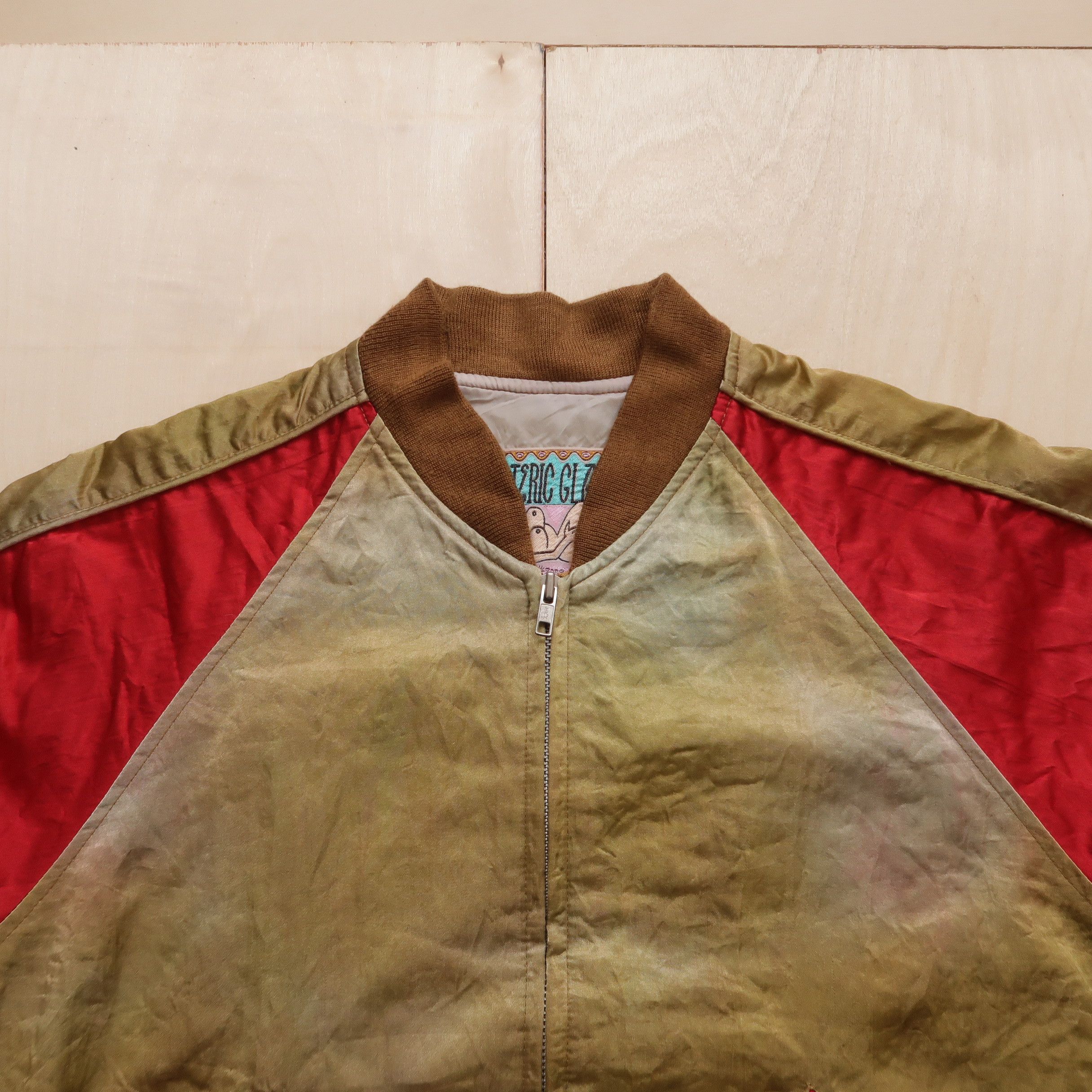 Hysteric Glamour 1989s Hysteric Glamour Nobu Sukajan Faded Jacket Naked Girl Size US L / EU 52-54 / 3 - 3 Thumbnail