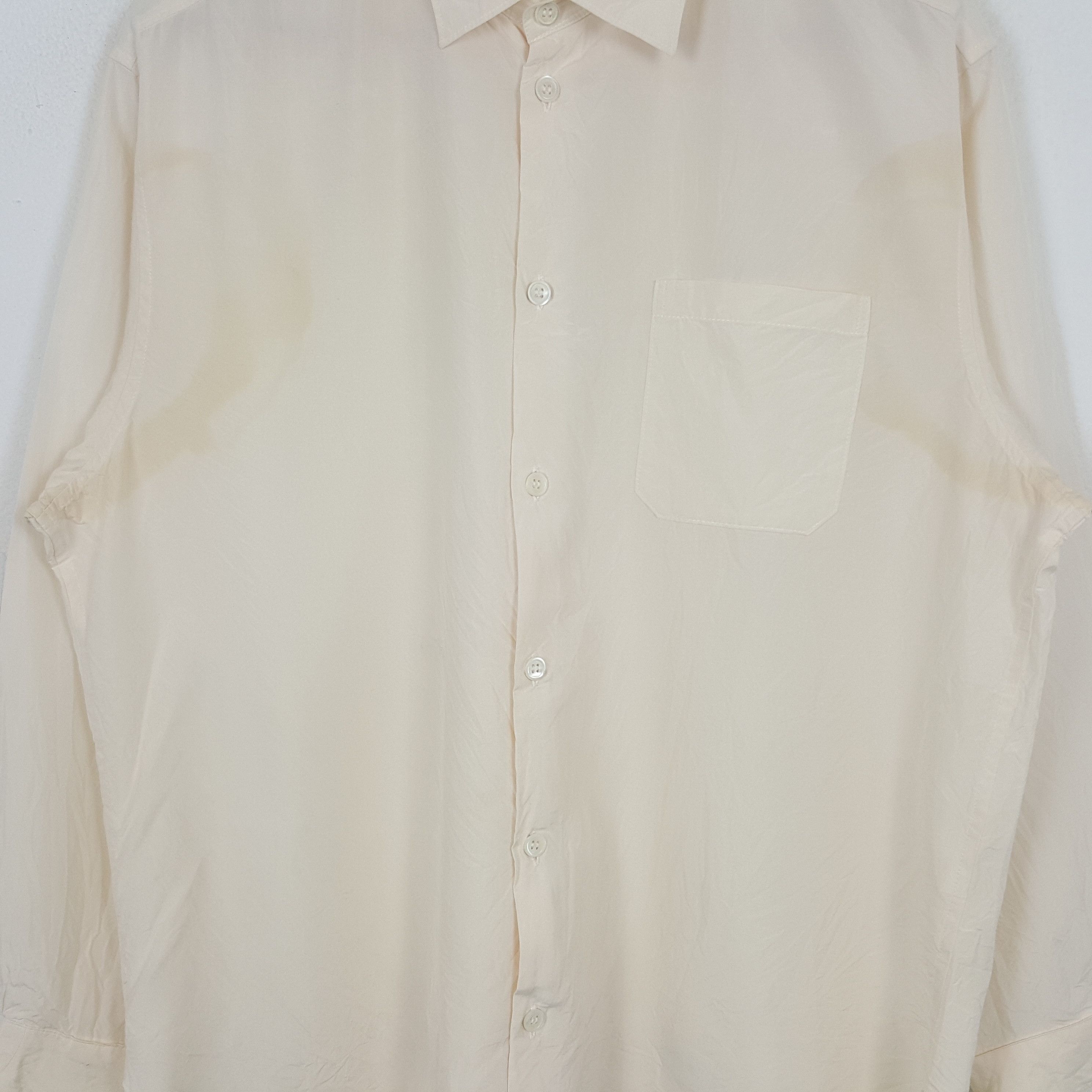 Y's Vintage Y's By Yohji Yamamoto Plain Shirt Button Up RR21 Size US L / EU 52-54 / 3 - 2 Thumbnail