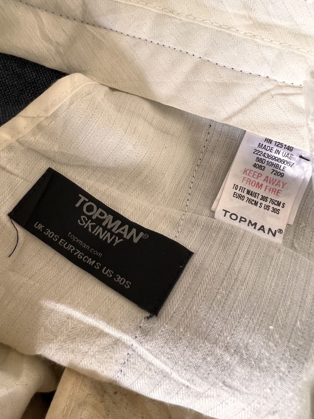 Topman Top Man Wool Casual Pant Size US 30 / EU 46 - 7 Thumbnail