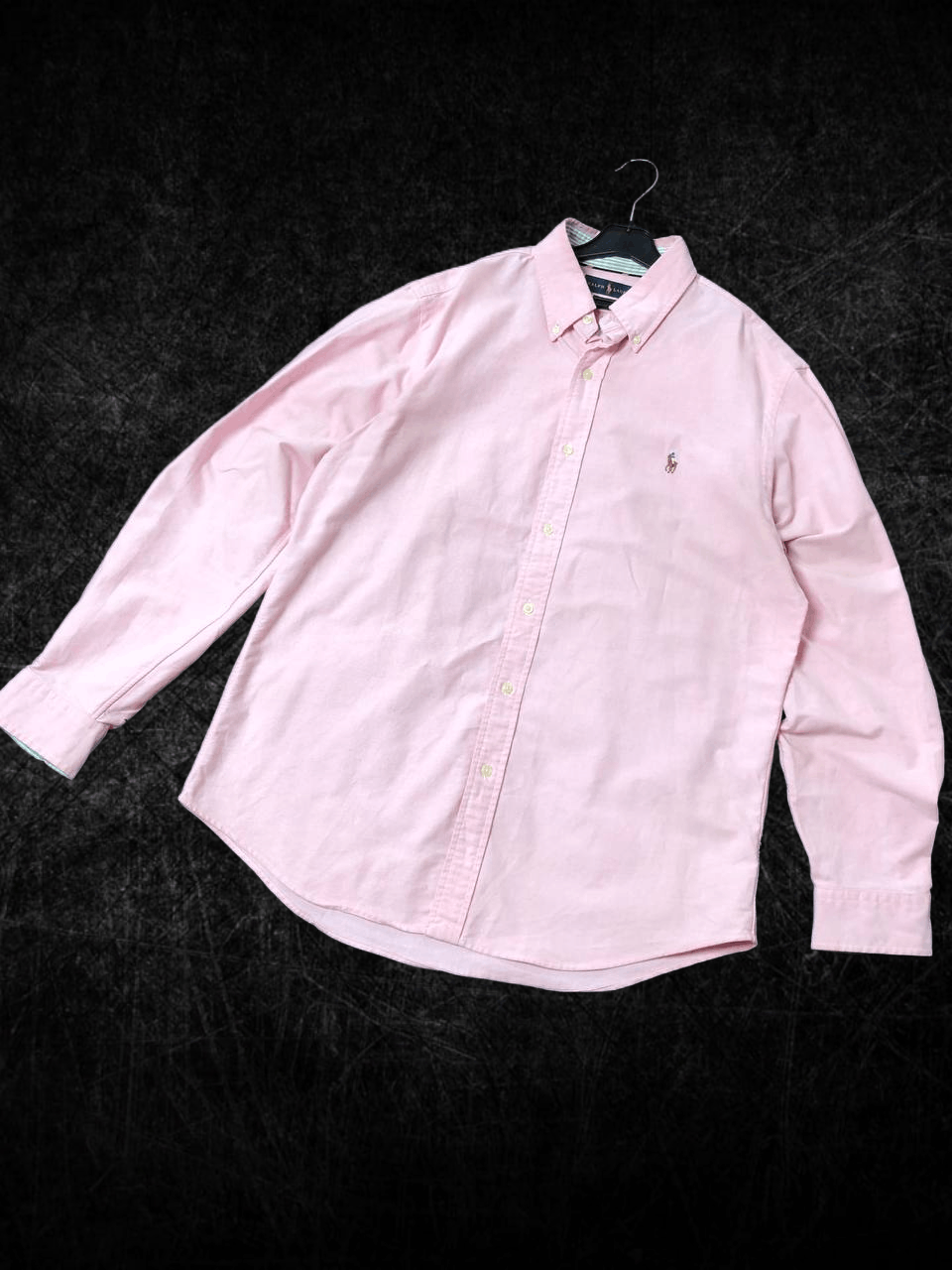 Ralph Lauren Ralph Lauren Pink Shirt Logo Vintage Custom Fit Size US L / EU 52-54 / 3 - 1 Thumbnail