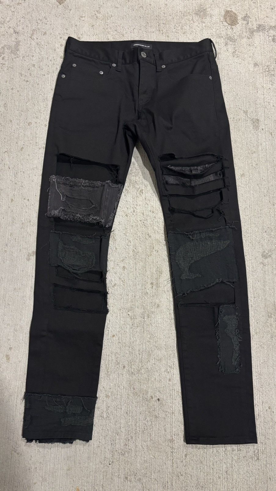 Undercover Undercover SS2023 Hard Distressed Denim Size US 31 - 20 Thumbnail