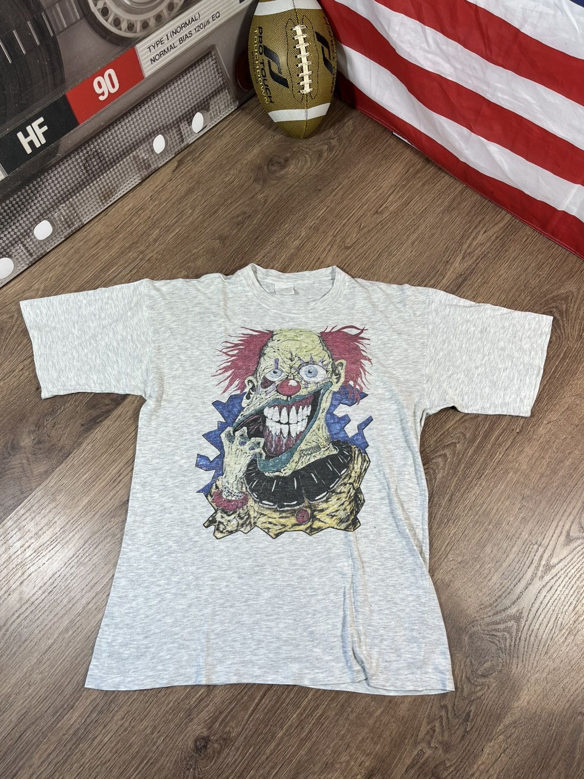 Vintage Deutschland Einig Zombieland T Shirt 90s Very Rare Size US M / EU 48-50 / 2 - 1 Thumbnail