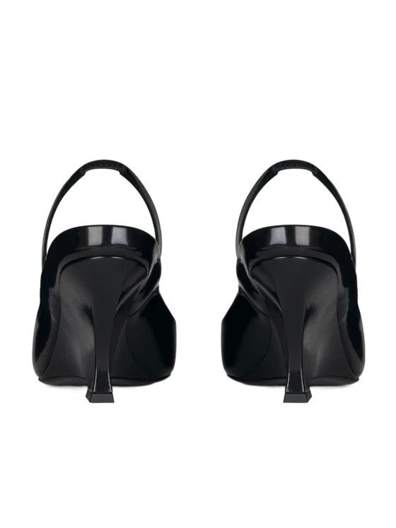 Givenchy o1w1db10325 Raven Slingback Pump 80mm in Black Size US 6 / IT 36 - 4 Thumbnail