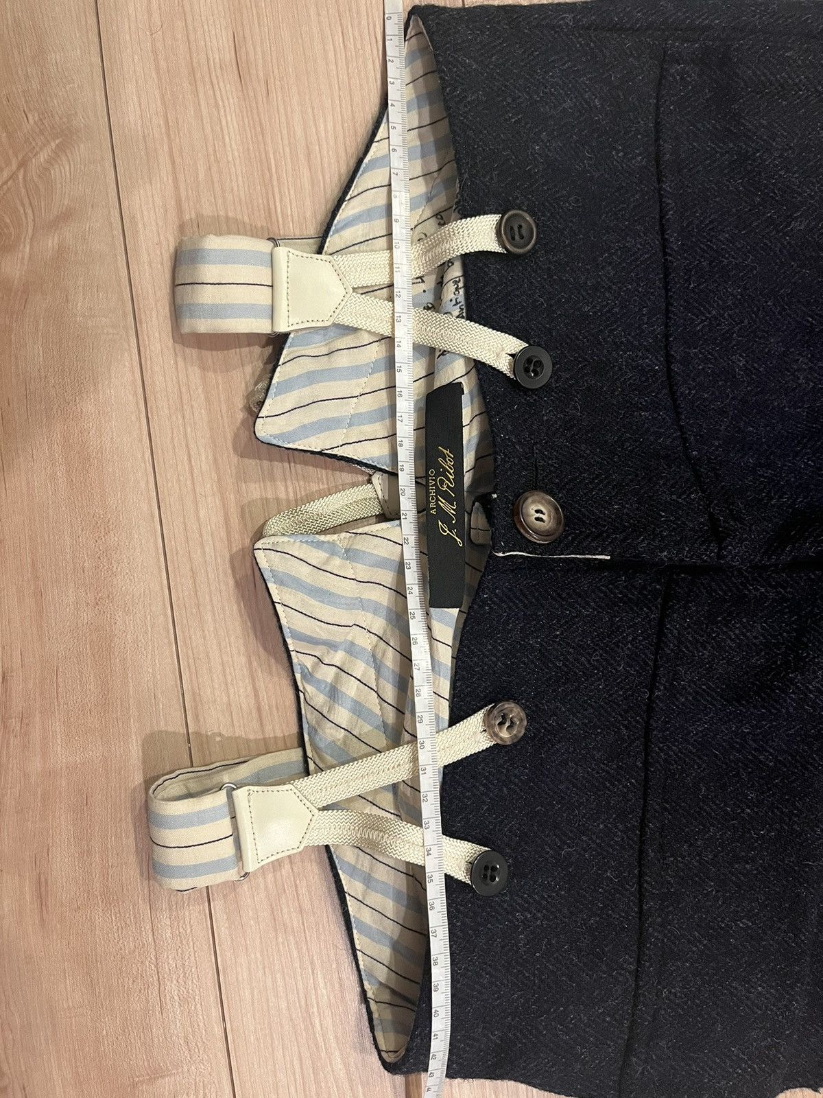 Archivio J.M. Ribot tweed cropped pants Size US 28 / EU 44 - 12 Thumbnail