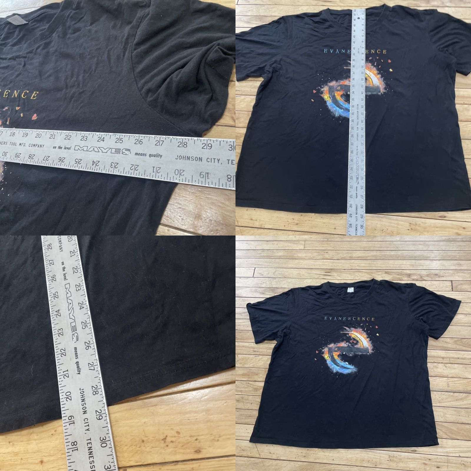 Vintage Evanescence Shirt Music Graphic Tee Adult 5XL Black Y2K Alternative Indie Rock Shirt Men 5XL Evanescence Music Graphic Tee Size US XXL / EU 58 / 5 - 8 Thumbnail