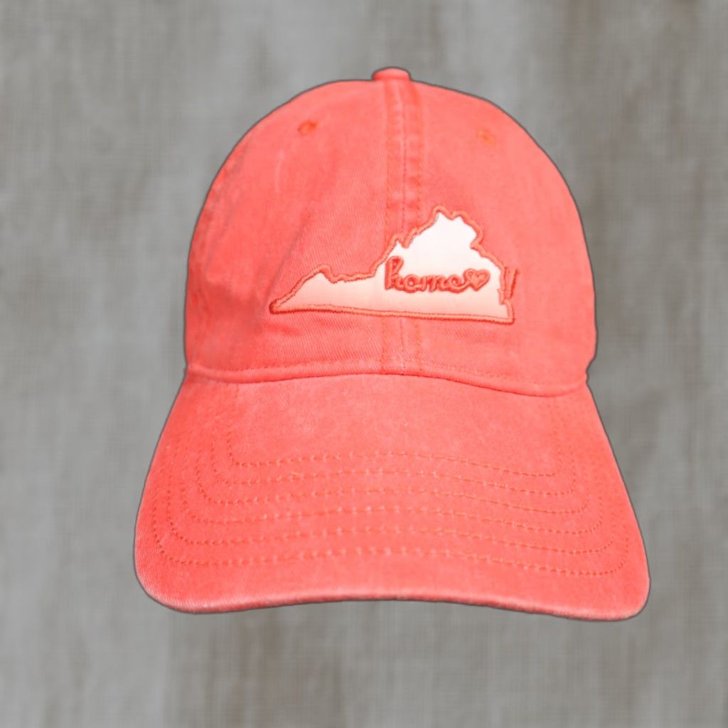 Vintage Virginia VA Hat Adult Adjustable Red Baseball Cap Unbranded Unisex Adults Size Adjustable Hats Men Women Size ONE SIZE - 1 Thumbnail