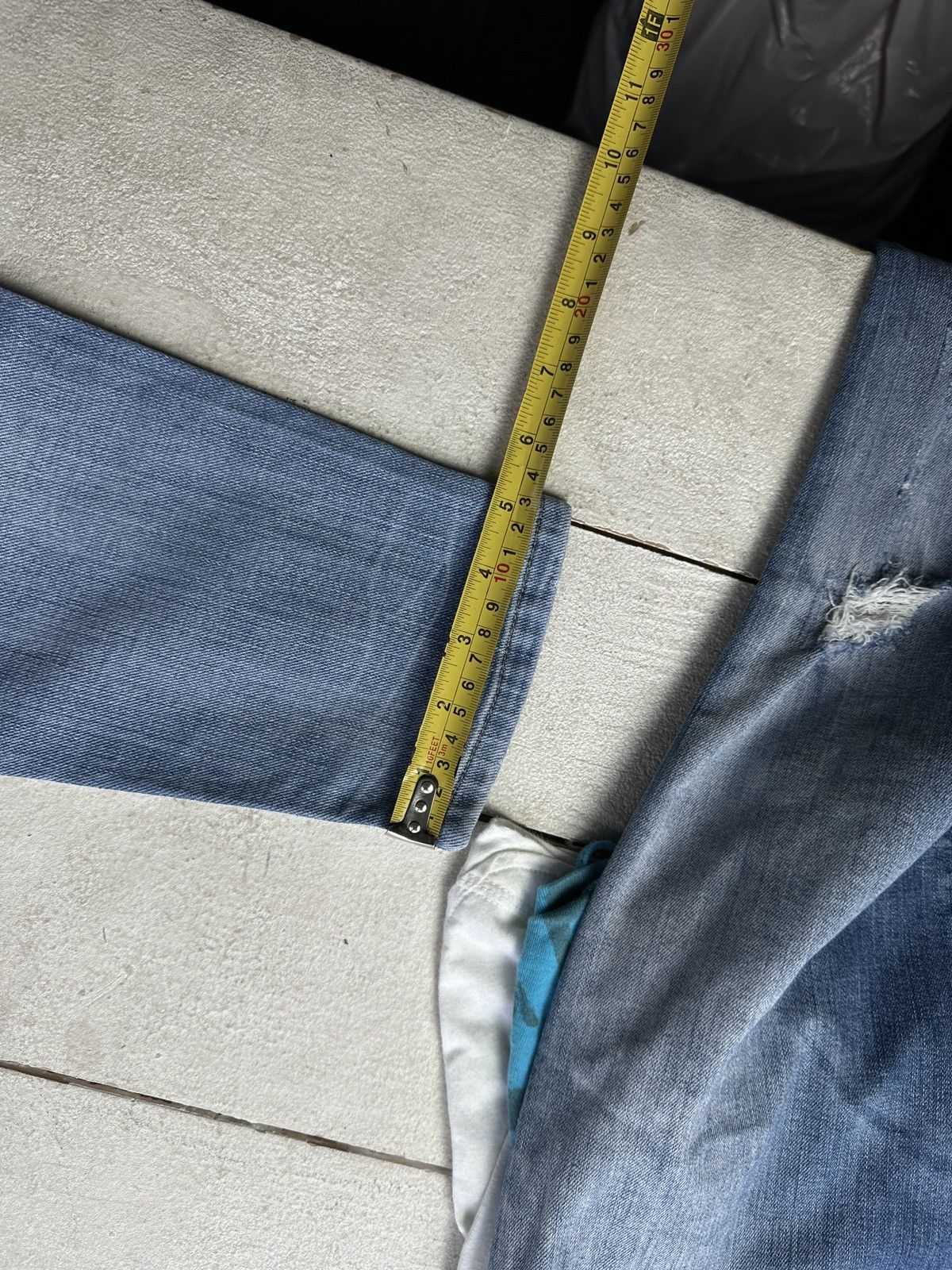 Diesel 🚨 DIESEL AVANT GARDE GOTHIC WOMEN JEANS LOGO IFSIXWASNINE Size 25" / US 0 / IT 36 - 16 Thumbnail