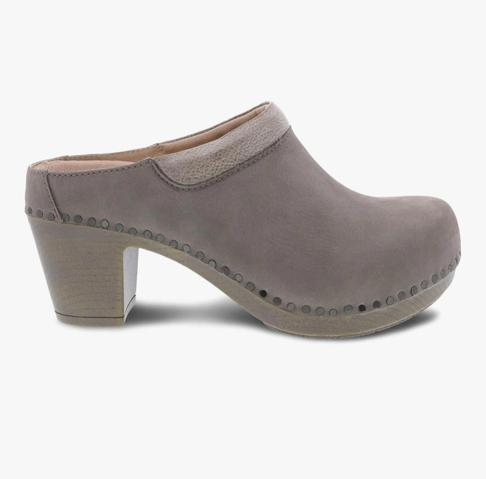 Dansko Dansko Sammy Mule Clogs Block Heel Light Wt 6.5-7 Taupe Size US 6.5 / IT 36.5 - 2 Thumbnail