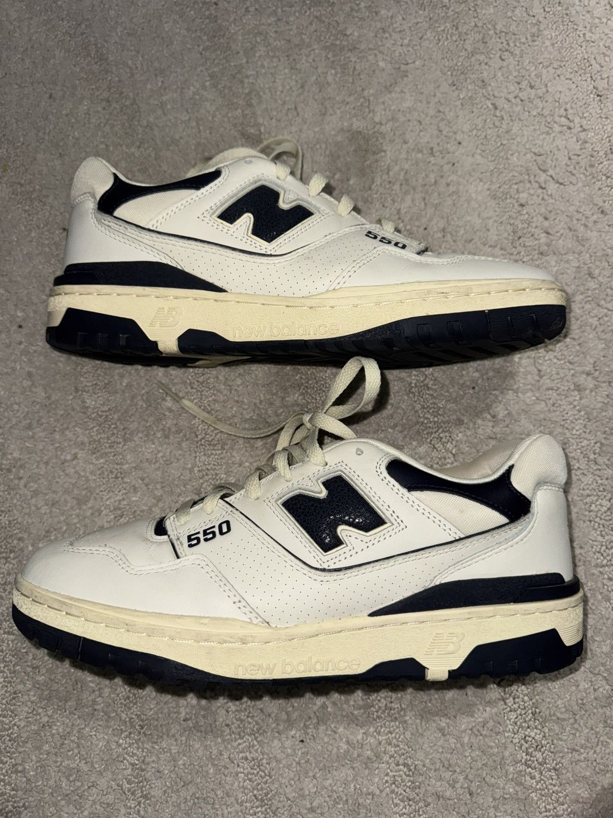 Aime Leon Dore × New Balance Aime Leon Dore New Balance 550 in Navy Size US 10 / EU 43 - 1 Thumbnail