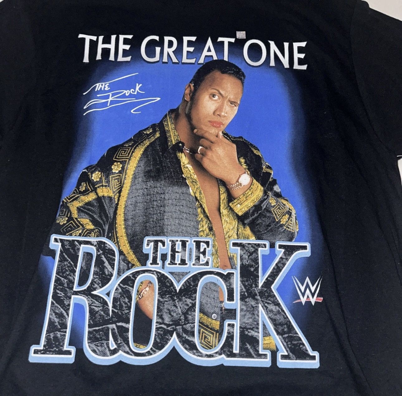 WWE New WWE The Rock “The Great One” Men’s Large Shirt Rare Size US L / EU 52-54 / 3 - 2 Thumbnail