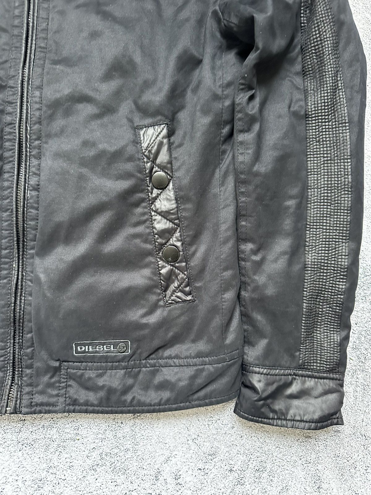 Diesel Diesel Biker Zip Jacket Black Size US S / EU 44-46 / 1 - 5 Thumbnail