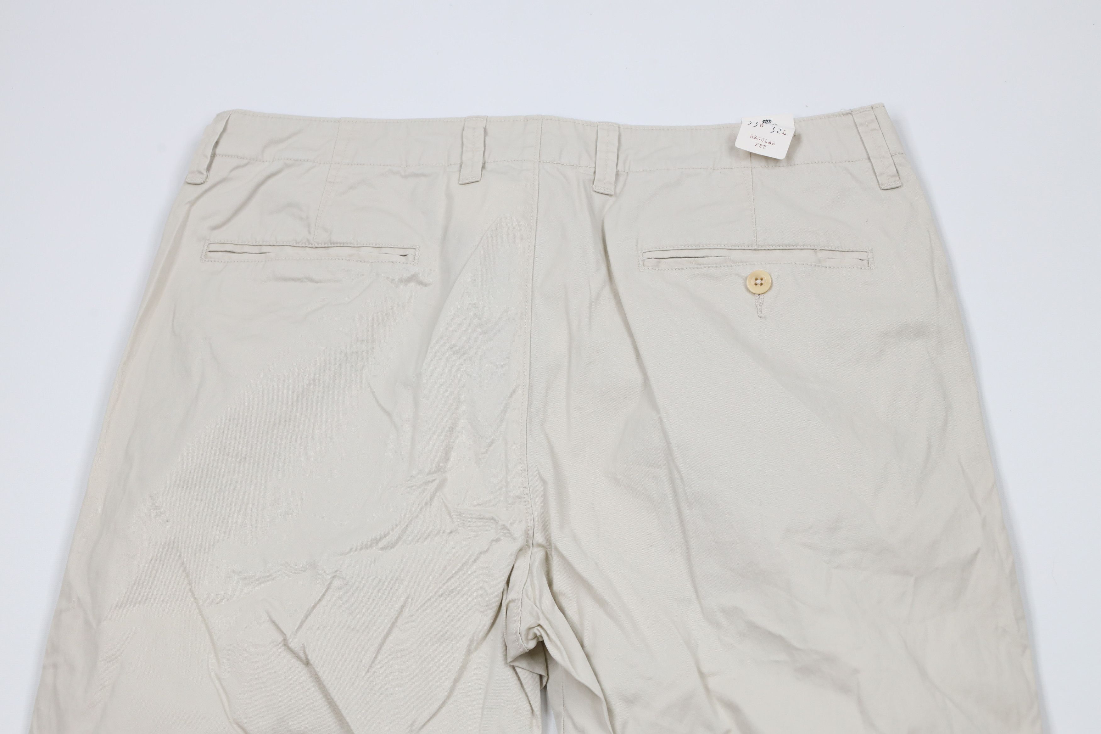J.Crew × Vintage Deadstock Vintage J Crew Fit Straight Leg Chino Pants Cotton Size US 33 - 8 Thumbnail