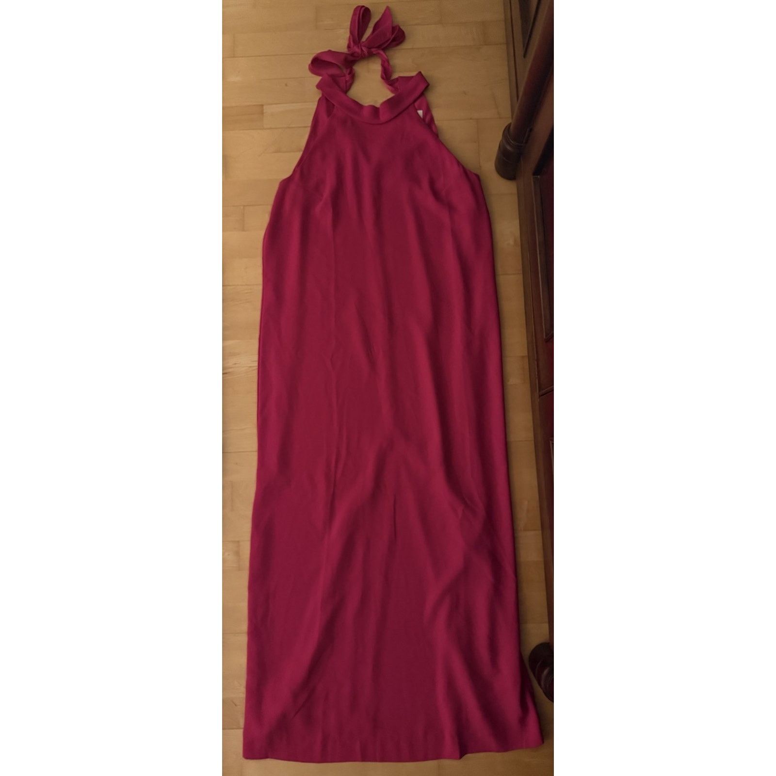 NWT Lilly Pulitzer Alaric Maxi Dress Pink Slit Halter Neck