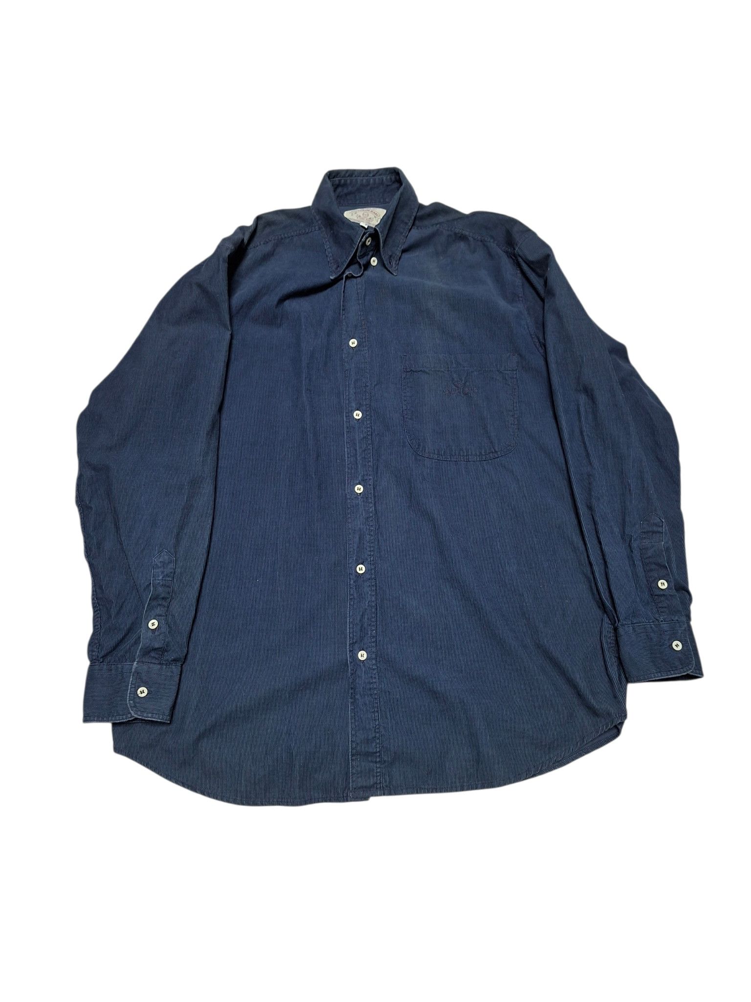 Armani ARMANI JEANS VINTAGE 90S MADE IN ITALY LUXURY CORDUROY SHIRT Size US L / EU 52-54 / 3 - 1 Thumbnail