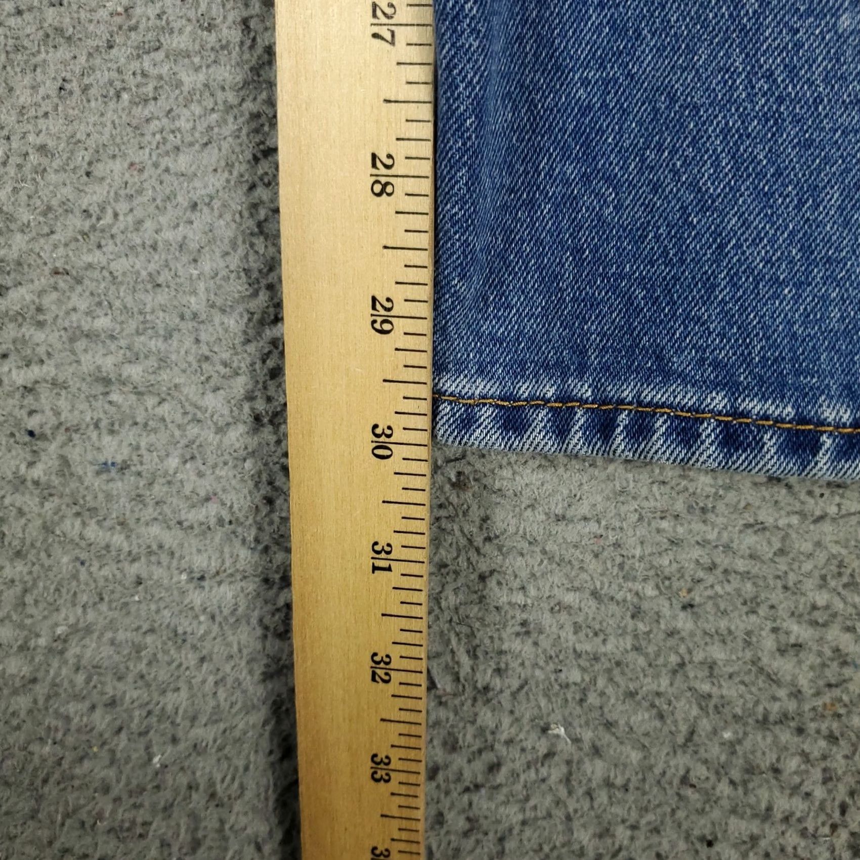 Levi's Levi's 501 Jeans Mens Regular Fit Blue Denim Button Fly Straight Leg 34x30 Pants Size US 34 / EU 50 - 5 Thumbnail