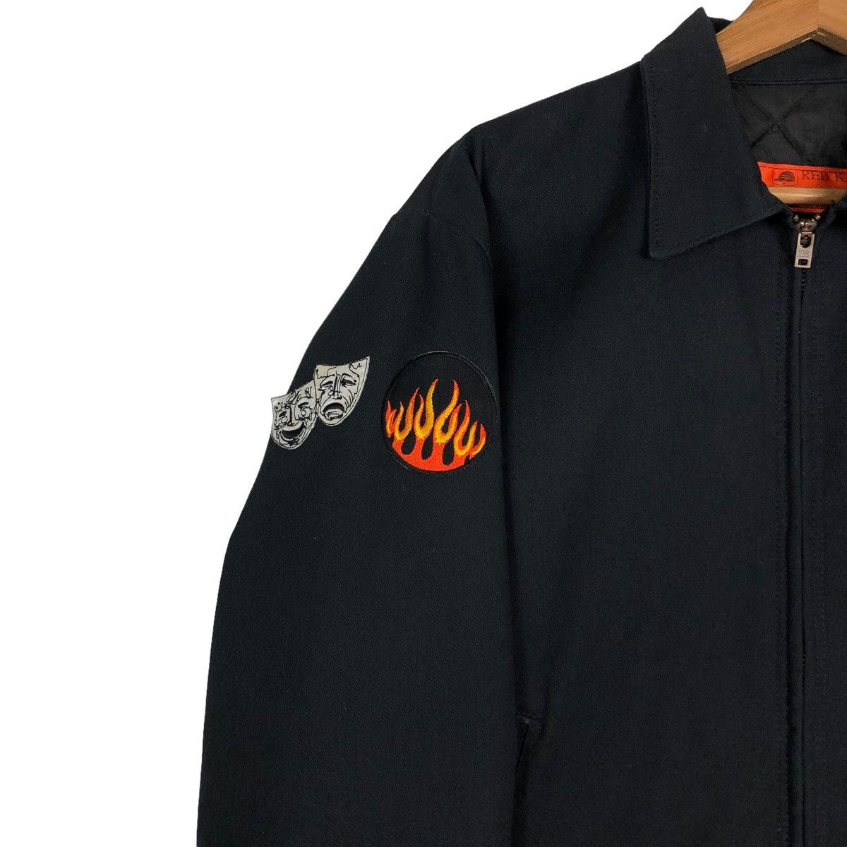 Vintage 🔥VINTAGE BOMBER JACKET REDKAP USA FULL PATCH RARE DESIGN Size US S / EU 44-46 / 1 - 5 Thumbnail