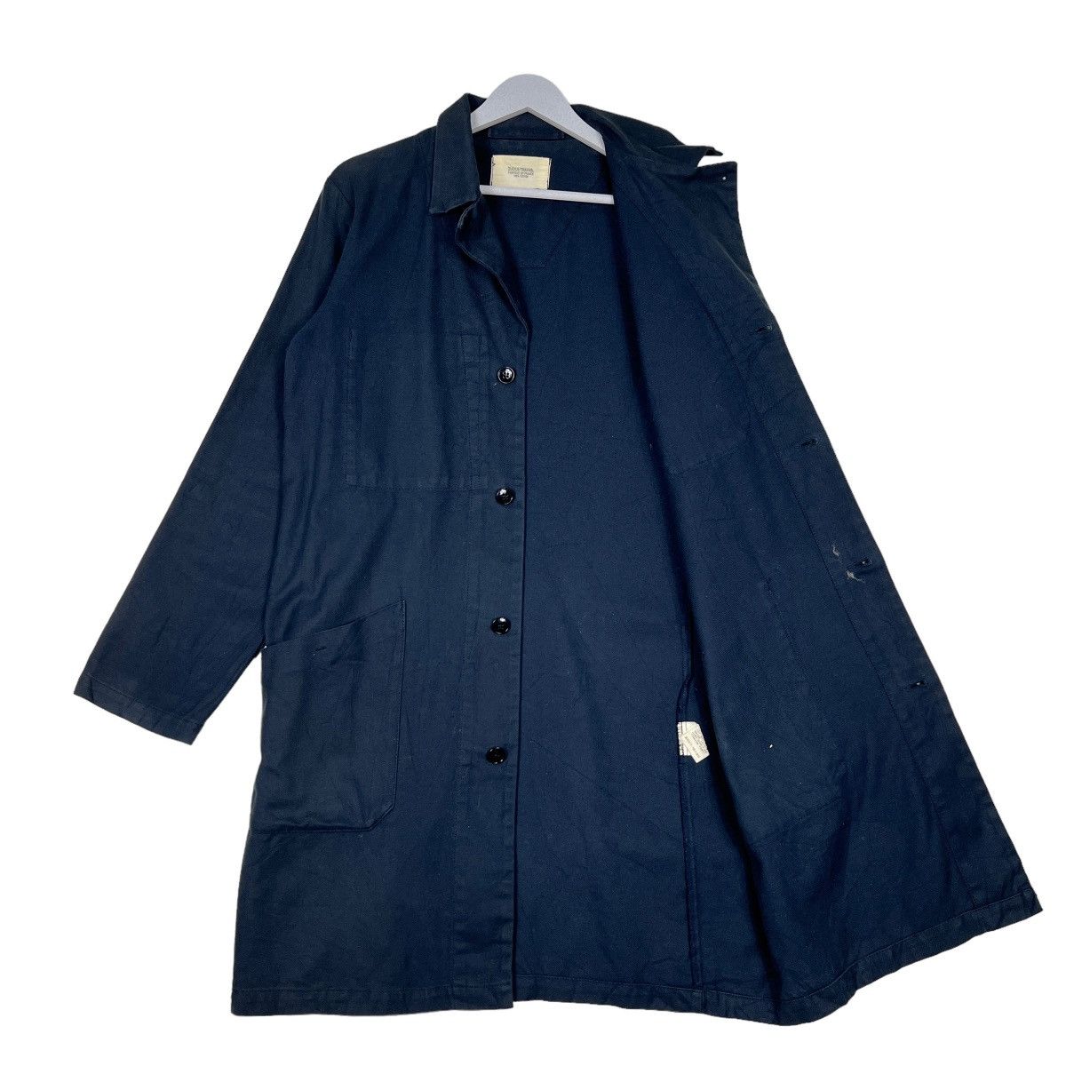 CABANE de ZUCCa × Issey Miyake × Zucca 🔥 ZUCCA TRAVAIL ISSEY MIYAKE INDIGO CHORE JACKET Size US S / EU 44-46 / 1 - 9 Thumbnail