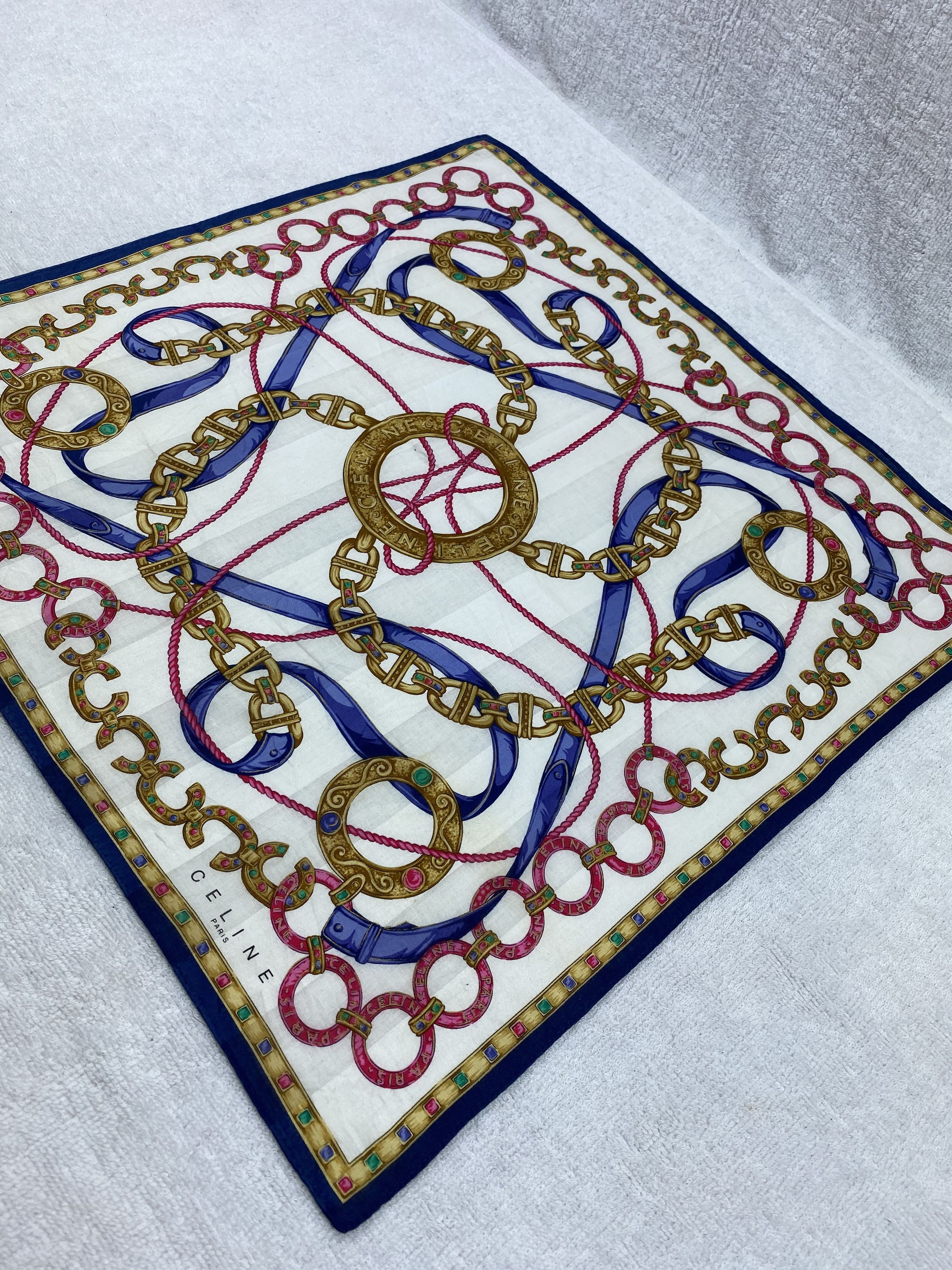 Celine Celine Handkerchief / Bandana / Neckerchief Size ONE SIZE - 4 Thumbnail