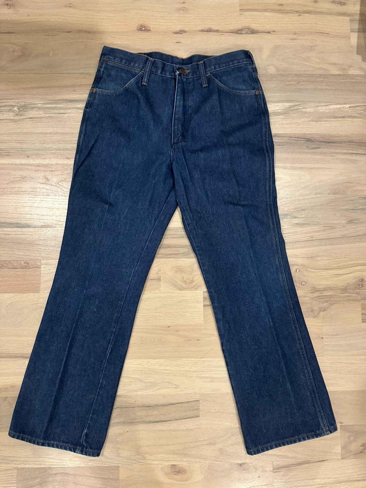 Wrangler Vintage Wrangler 82611 NV Regular Fit 33x29 Size US 33 - 2 Thumbnail