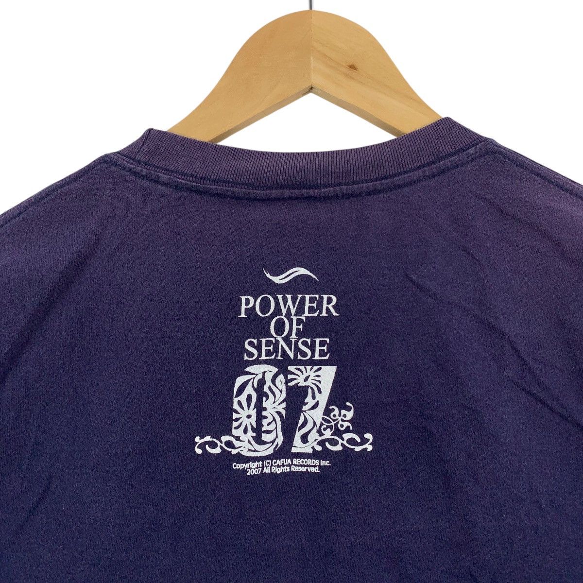 Japanese Brand CAFUA RECORDS Summer Power Of Sense Japan Band Tshirt Size US M / EU 48-50 / 2 - 5 Thumbnail