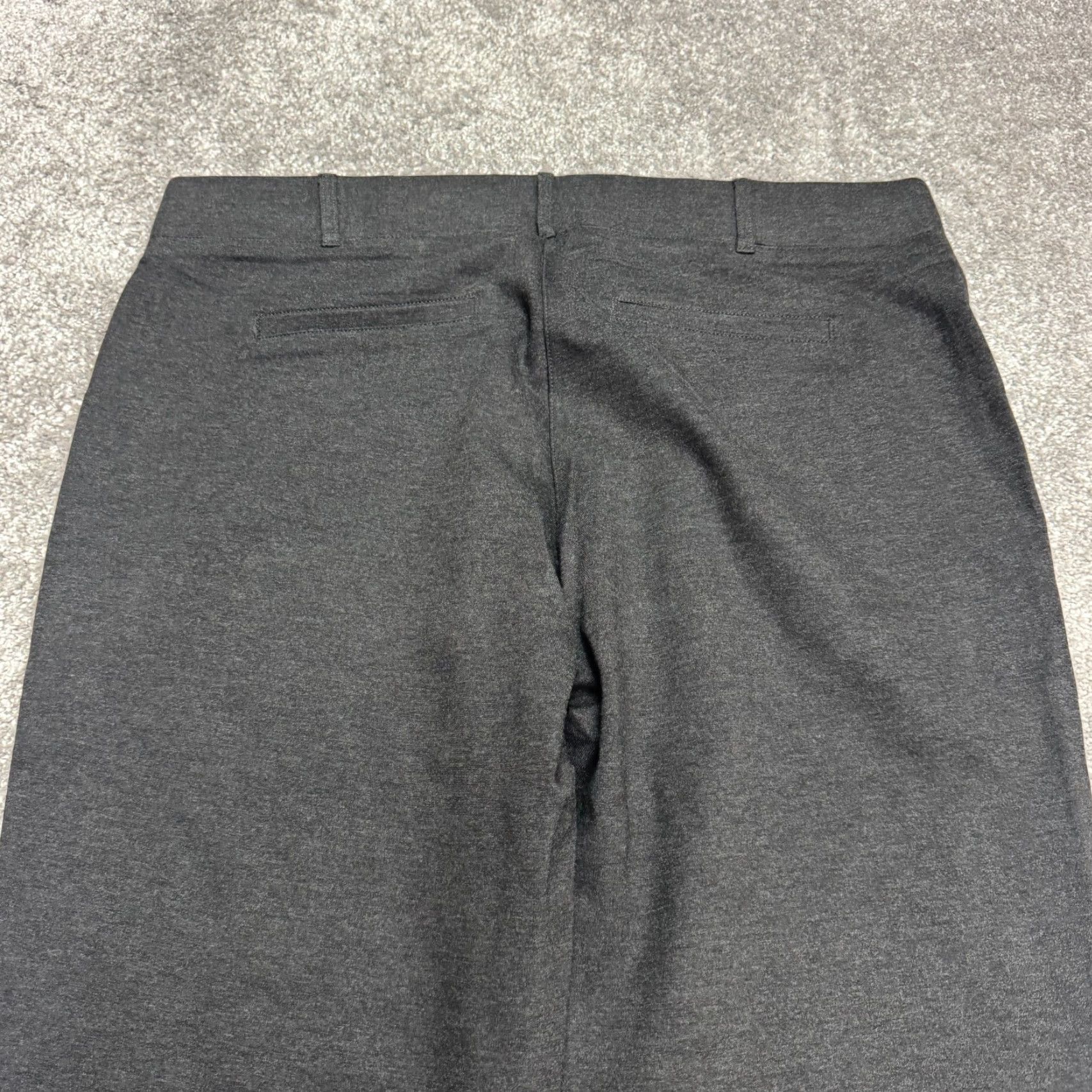Vintage Betabrand Bootcut Classic Dress Yoga Pants Womens 1X Long Charcoal Stretch NWT Size 40" / US 18 - 5 Thumbnail