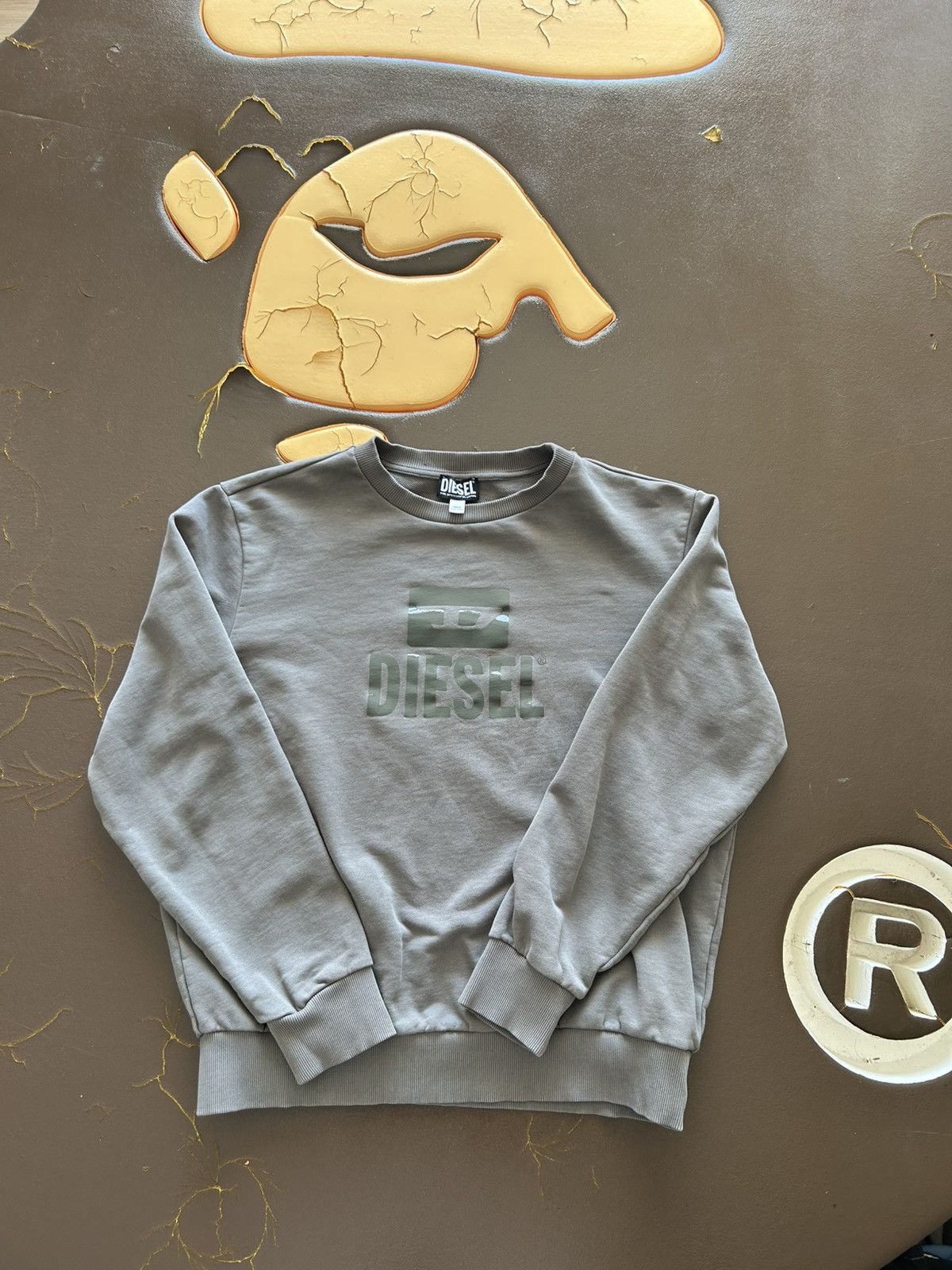 Diesel Diesel Spellout Logo Sweater Size US L / EU 52-54 / 3 - 1 Thumbnail