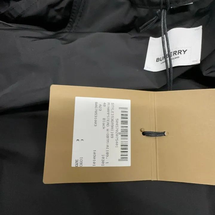 Burberry Burberry Burberry Black Single-Breasted Long Coat-2507 Size US L / EU 52-54 / 3 - 4 Thumbnail
