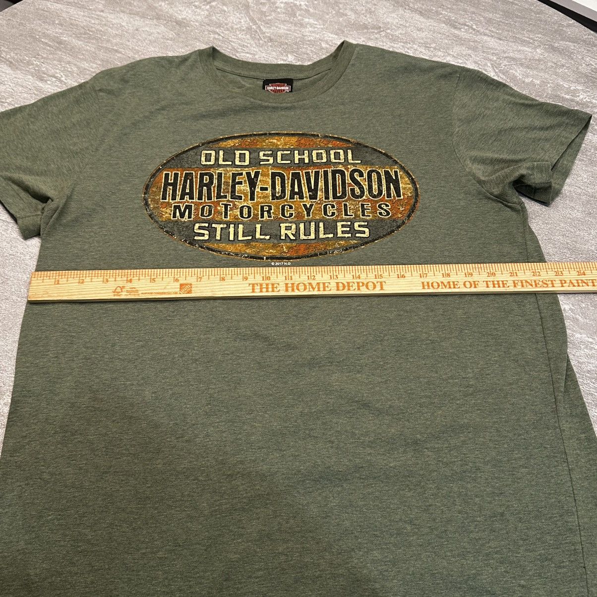 Harley Davidson Harley Davidson Old School Motorcycles Huntsville Shirt Size US XL / EU 56 / 4 - 7 Thumbnail