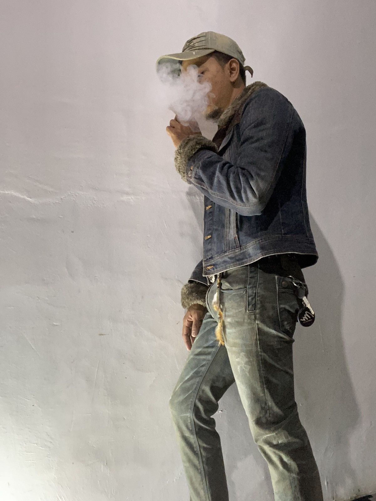 14th Addiction × KMRii × Yasuyuki Ishii Vintage tomboy faux fur double layers denim jacket Size US S / EU 44-46 / 1 - 15 Thumbnail