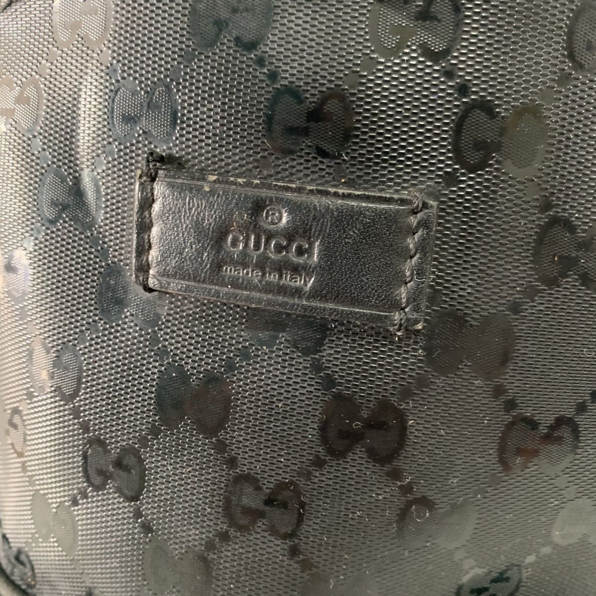 Gucci Gucci Black Monogram Backpack Size ONE SIZE - 2 Thumbnail