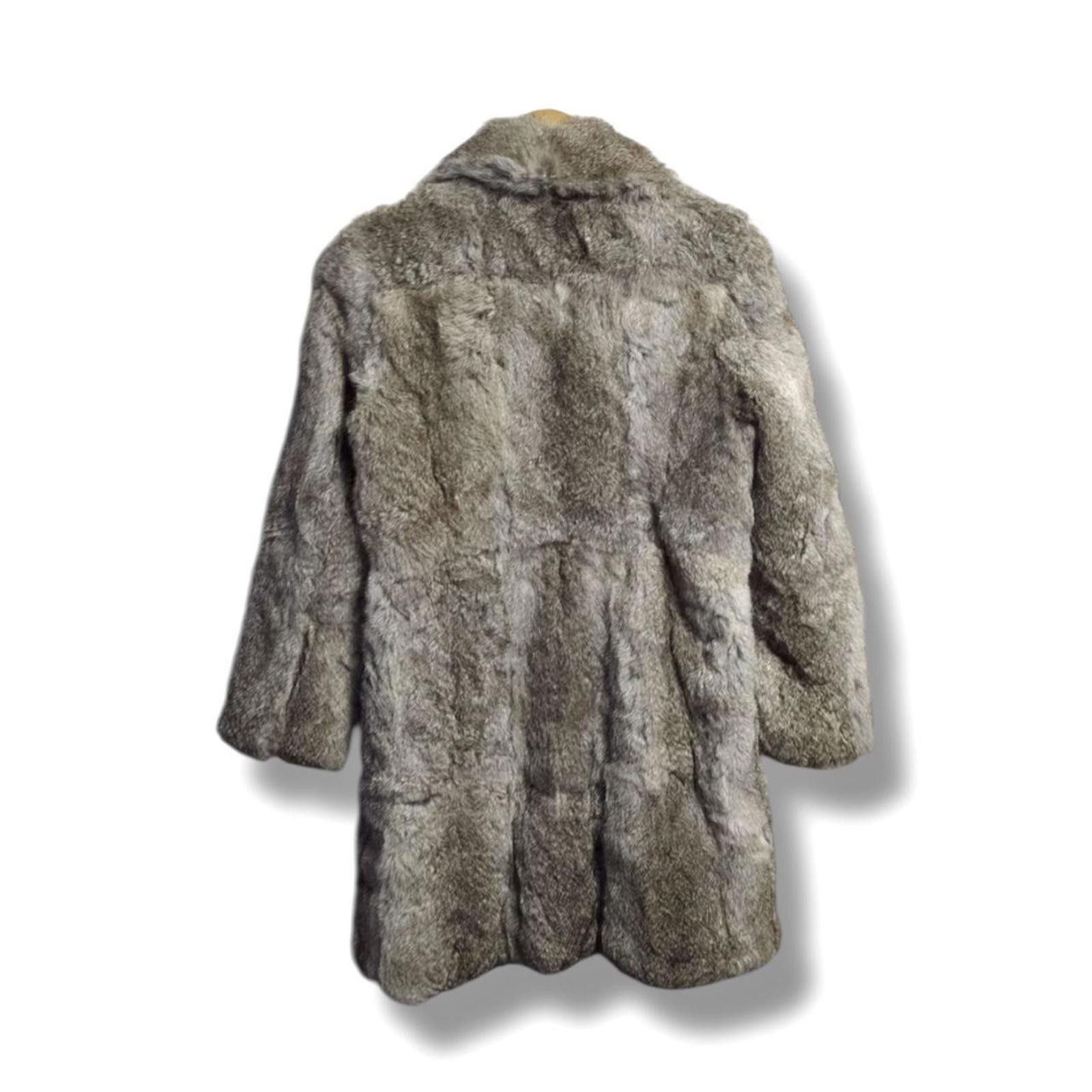 Other Real rabbit fur whimsy goth vintage classic mid length coat Size XS / US 0-2 / IT 36-38 - 2 Thumbnail