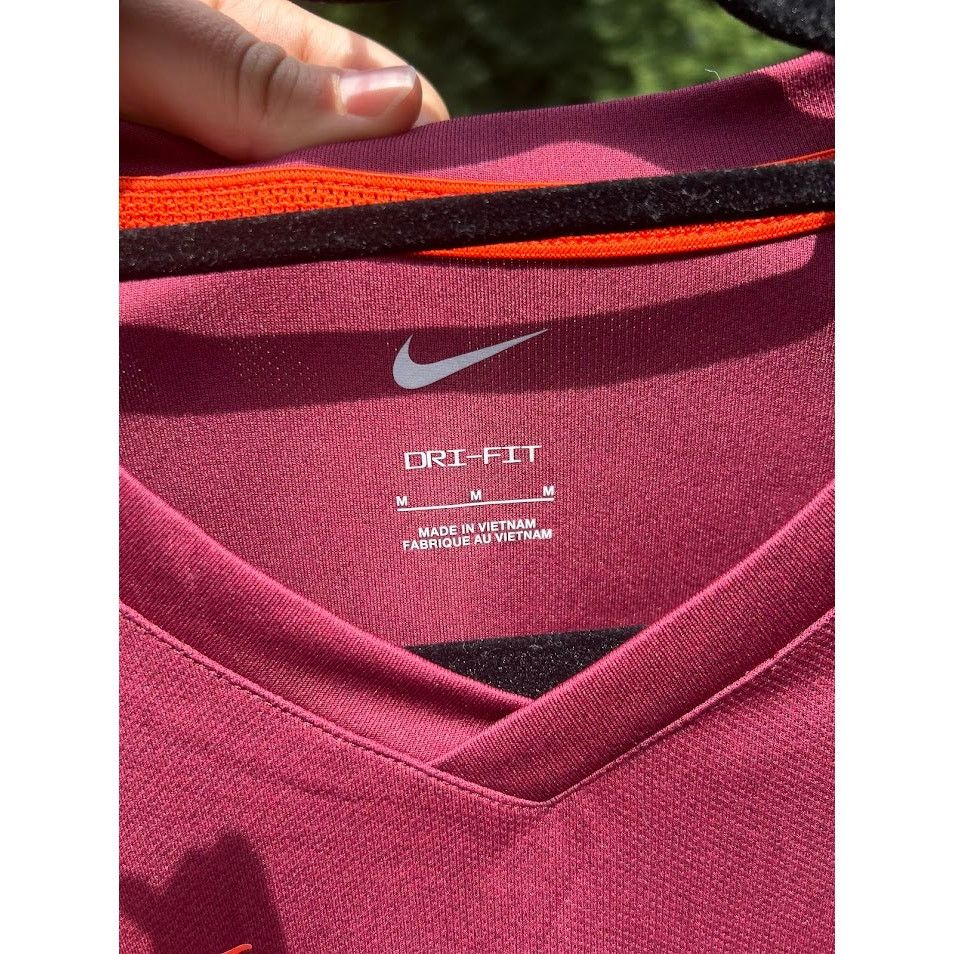 Nike Nike Men's Tee Medium Dri-Fit Virginia Tech Hokies Maroon Size US M / EU 48-50 / 2 - 3 Thumbnail