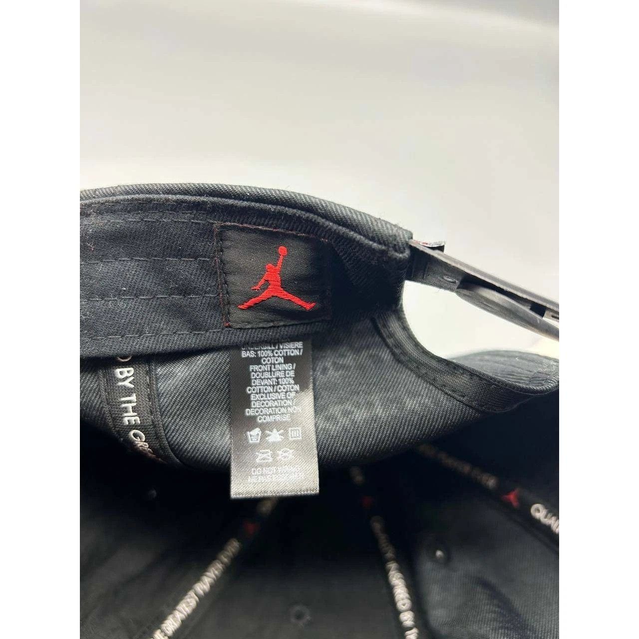 Jordan Brand Air Jordan Hat Men Cement Elephant Metal Logo Snap Back Size ONE SIZE - 3 Thumbnail