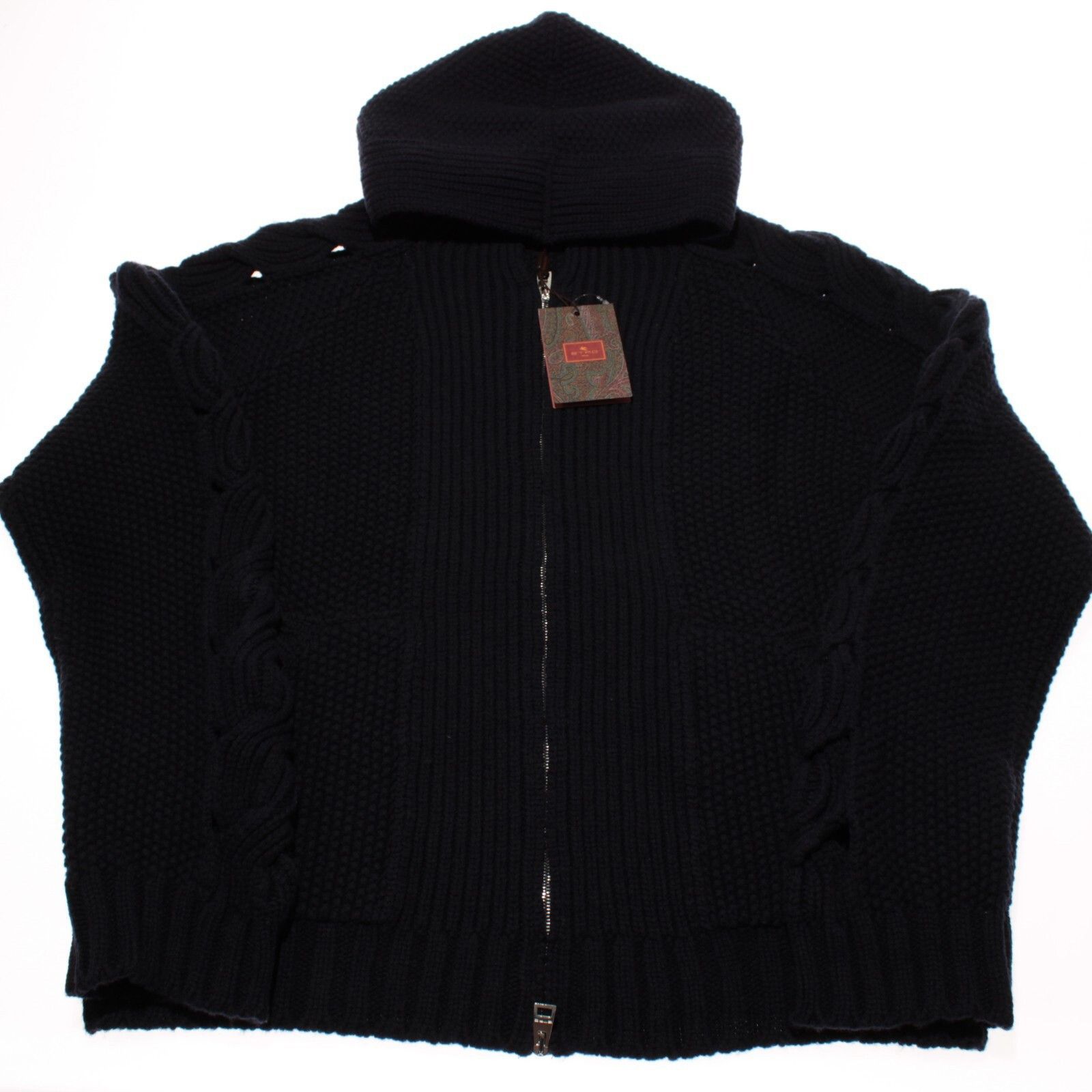 Etro ETRO Sweater Size US L in Blue Size US L / EU 52-54 / 3 - 2 Thumbnail