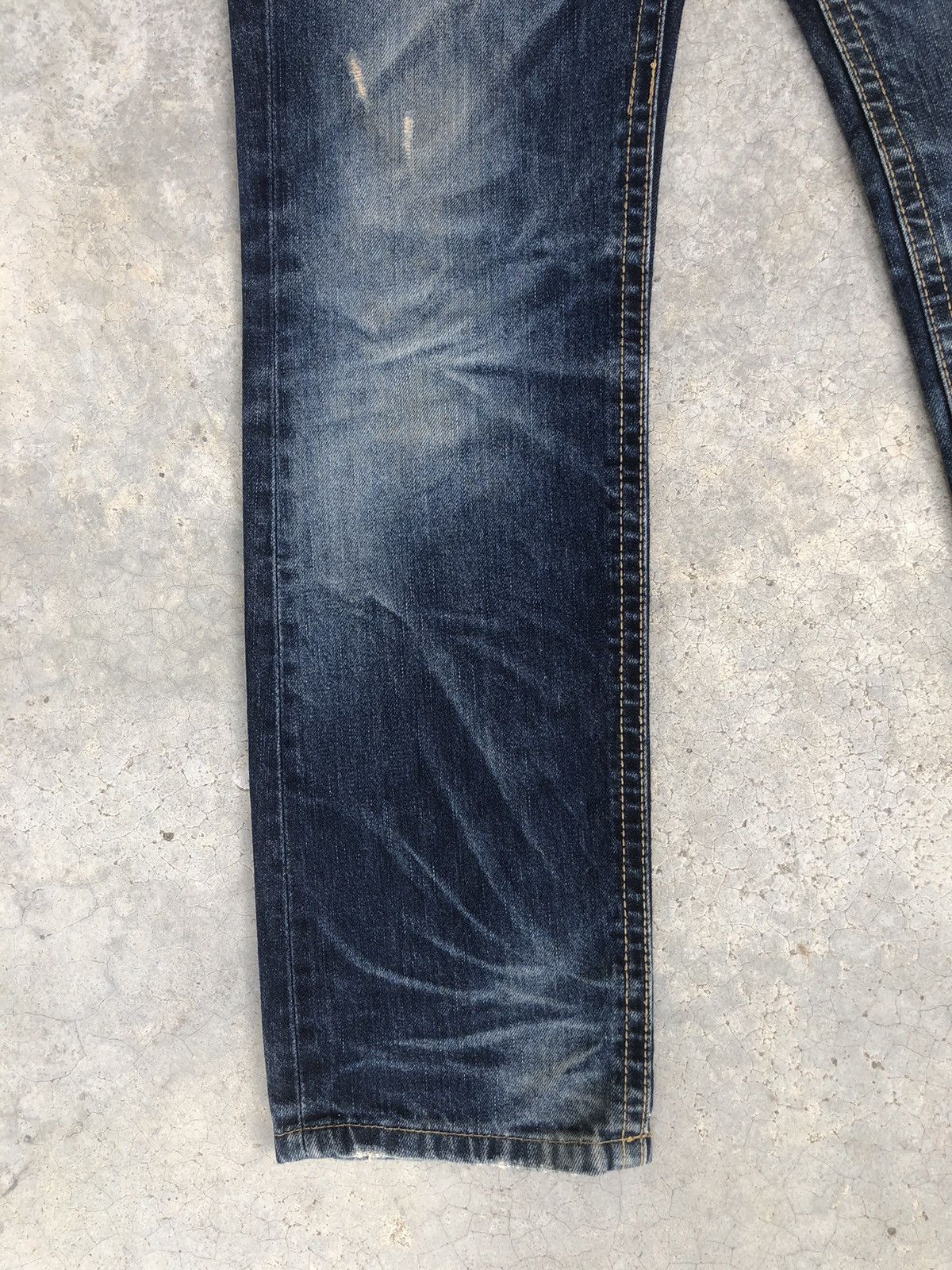 Japanese Brand Rare Yoshitomo Nara Lolita Dog Distressed Jeans Size US 33 - 6 Thumbnail