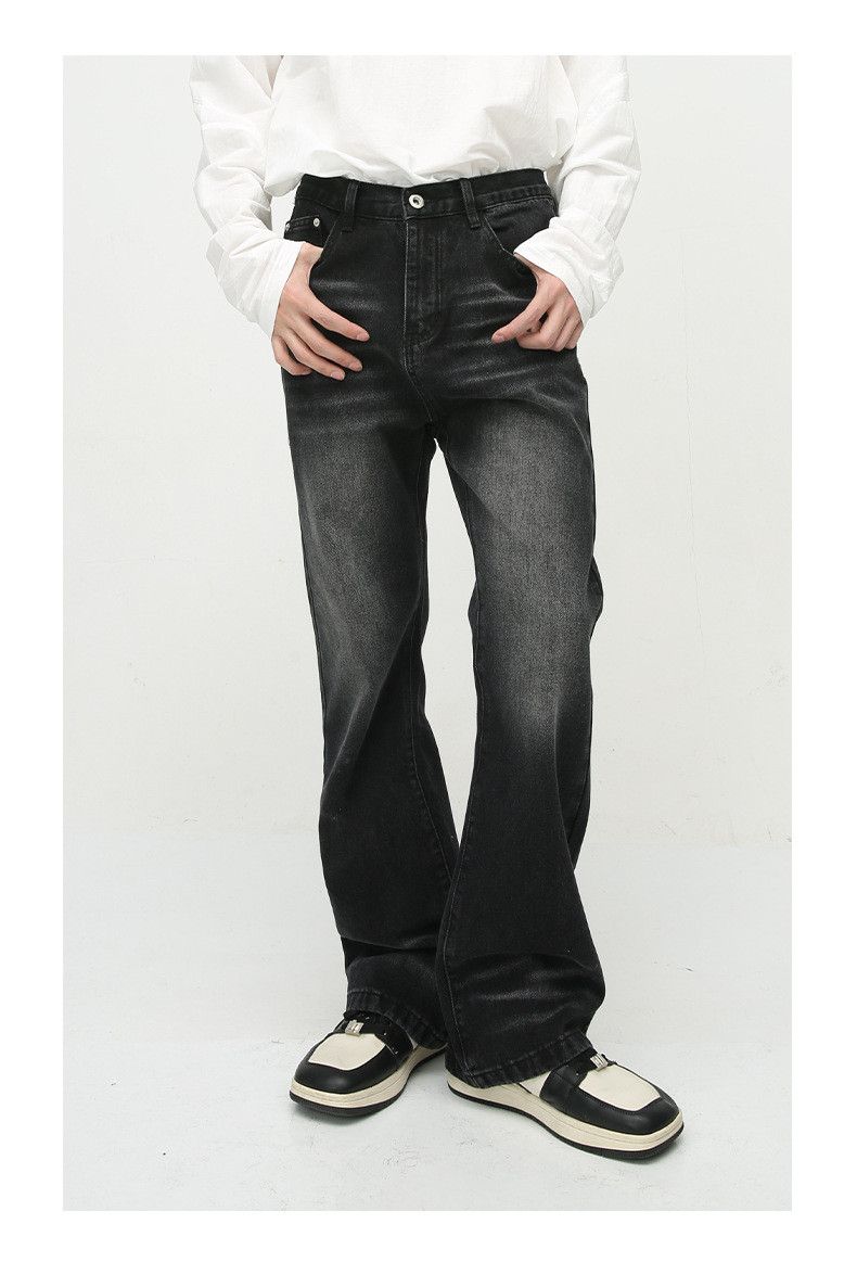 Japanese Brand × Jean Men's loose distressed washed flared jeans Size US 32 / EU 48 - 2 Thumbnail