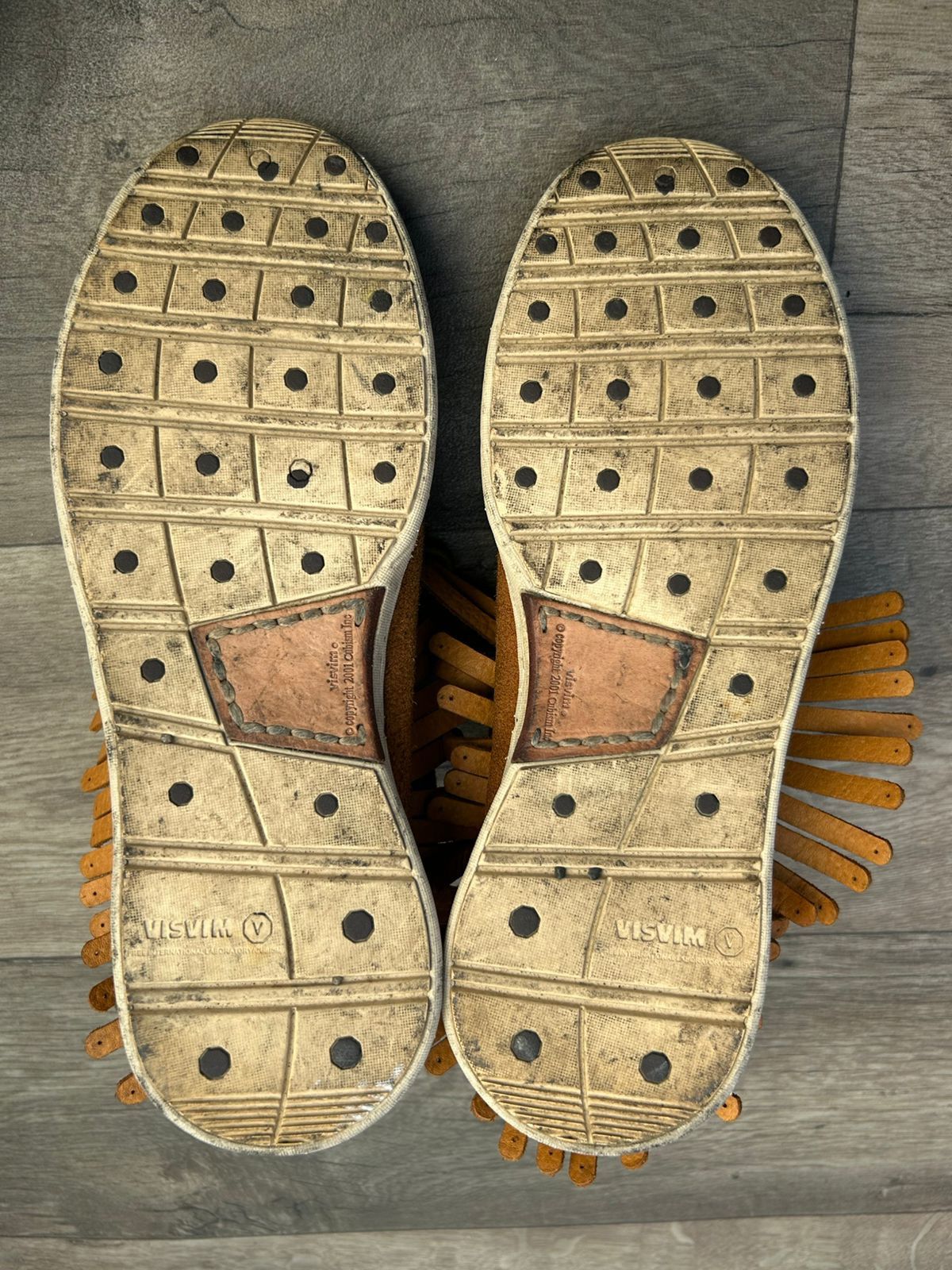 Visvim Visvim FBT Lhamo-Folk Moccasin Sneakers Sz 42 Size US 9 / EU 42 - 8 Thumbnail