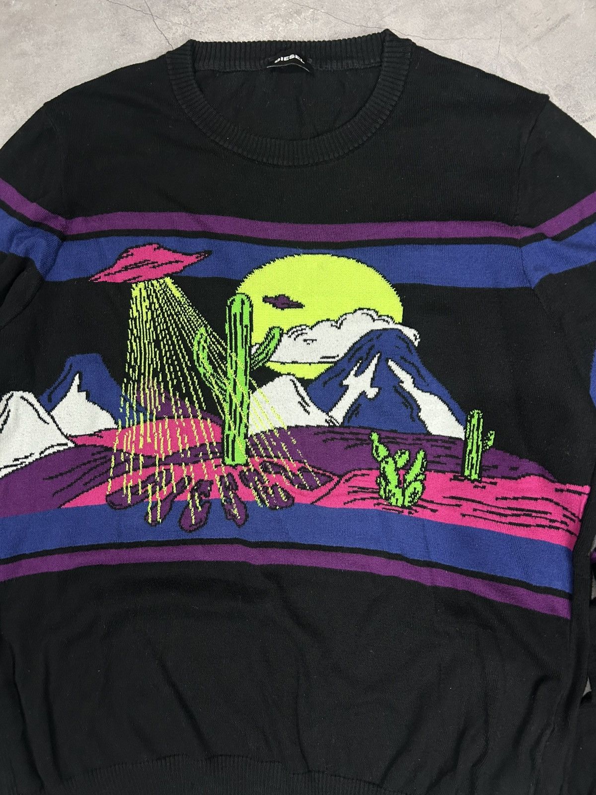 Diesel Rare Diesel alien sweater Size US M / EU 48-50 / 2 - 4 Thumbnail