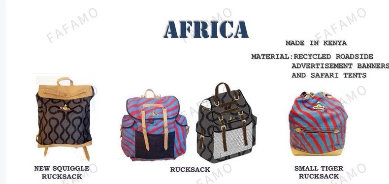 Vivienne Westwood Vivienne Westwood size os African series backpack Size ONE SIZE - 8 Thumbnail
