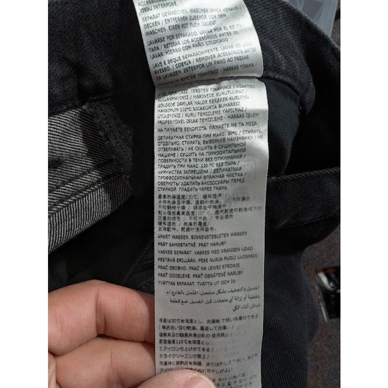 Maison Margiela o1rshd1 5 Pockets Pants in Black Size US 29 - 22 Thumbnail