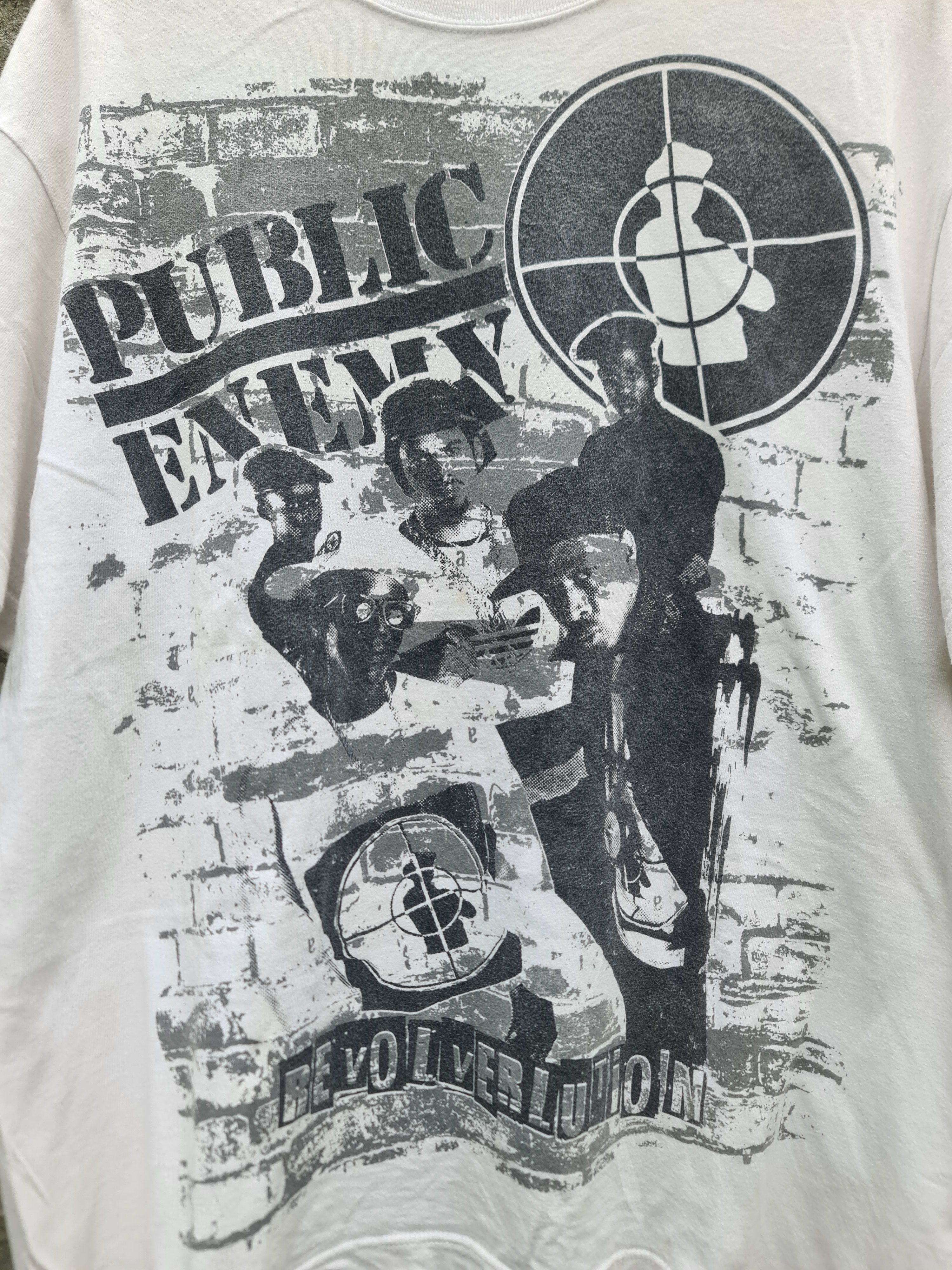 Rap Tees × Vintage Vintage y2k public enemy tshirt revolverlution rap hiphop Size US XL / EU 56 / 4 - 2 Thumbnail