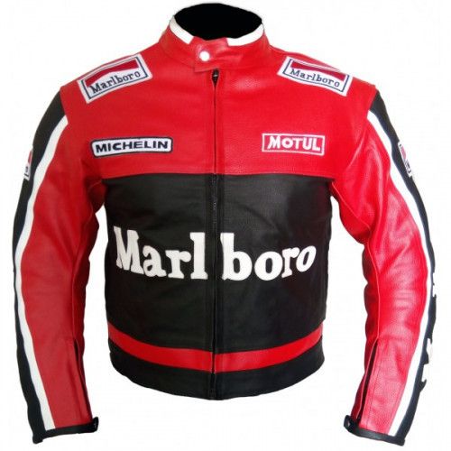 Marlboro Marlboro Racing Leather Jacket | Grailed