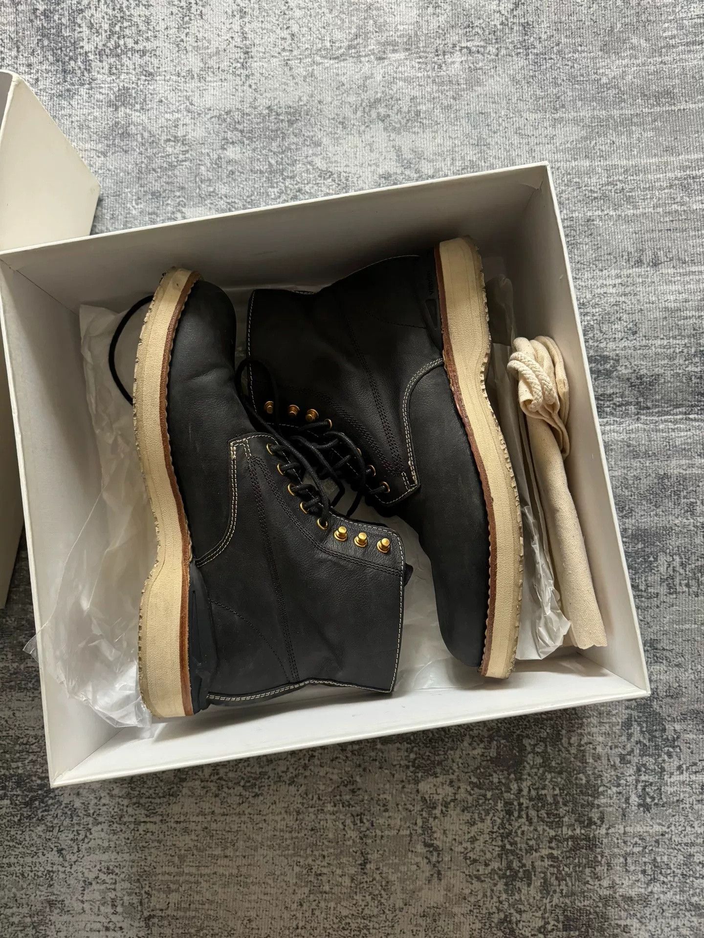 Visvim VISVIM 22AW VIRGIL BOOTS-FOLK FIL Limited Black 10.5 Size US 10.5 / EU 43-44 - 1 Thumbnail